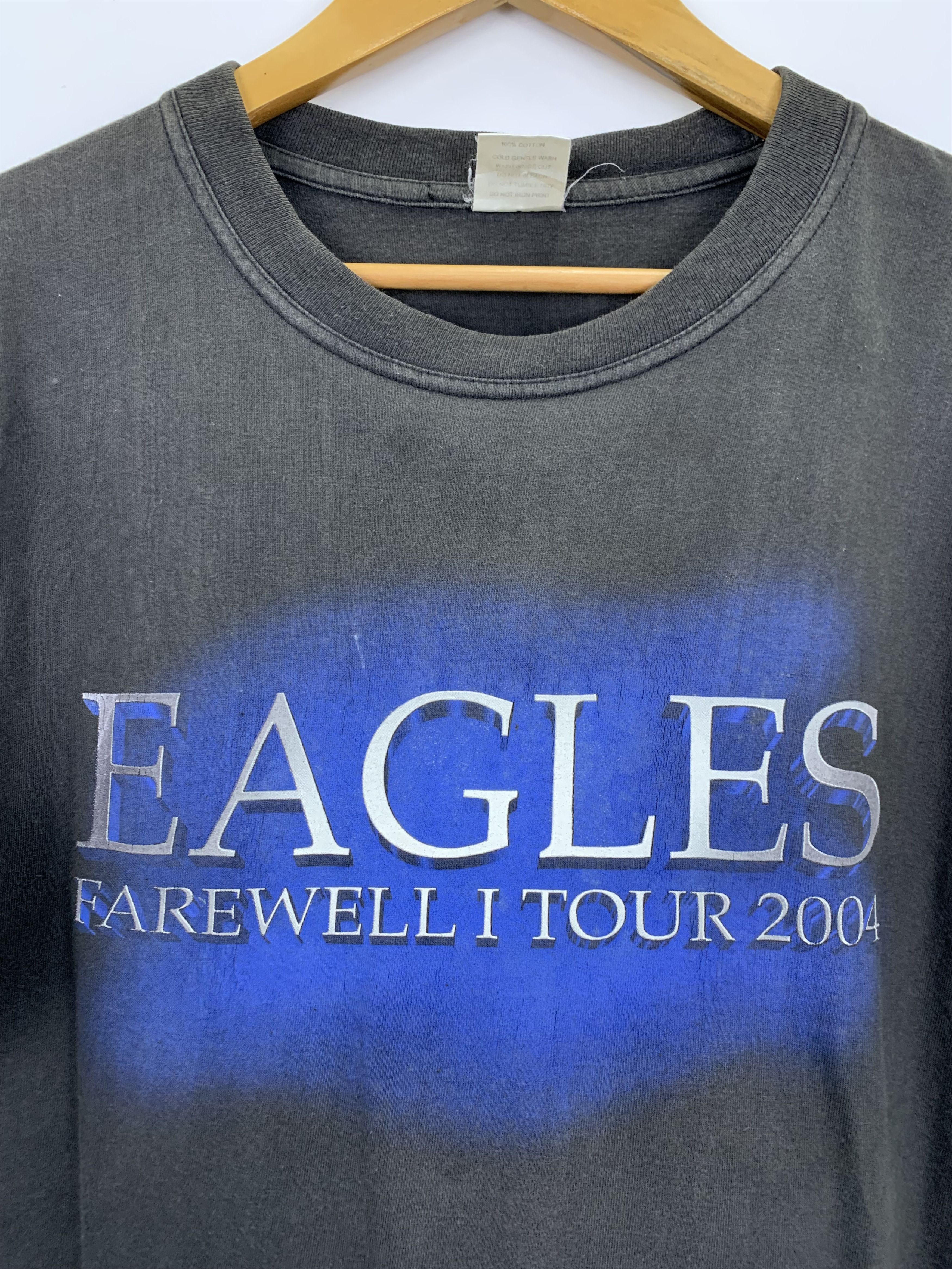 Band Tees Vintage 2004 Eagles Farawell Tour T Shirt TA0175 Size US S / EU 44-46 / 1 - 6 Thumbnail
