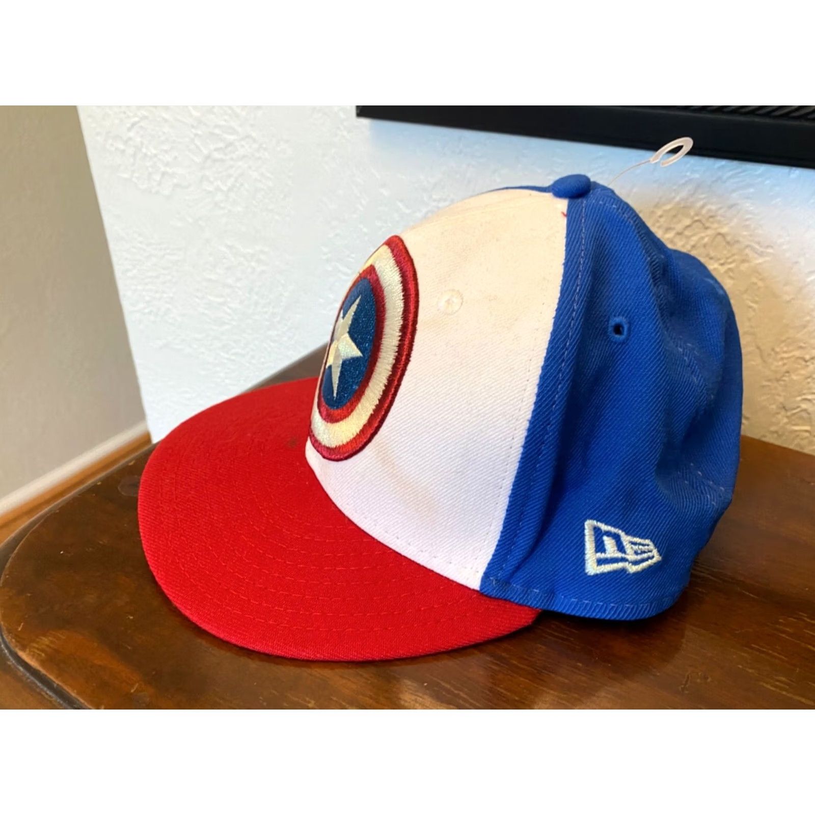 New Era New Era 59Fifty Mens Cap Marvel Captain America Red Blue 7 3/8 Fitted 5950 Hat Shirt? Size ONE SIZE - 5 Thumbnail