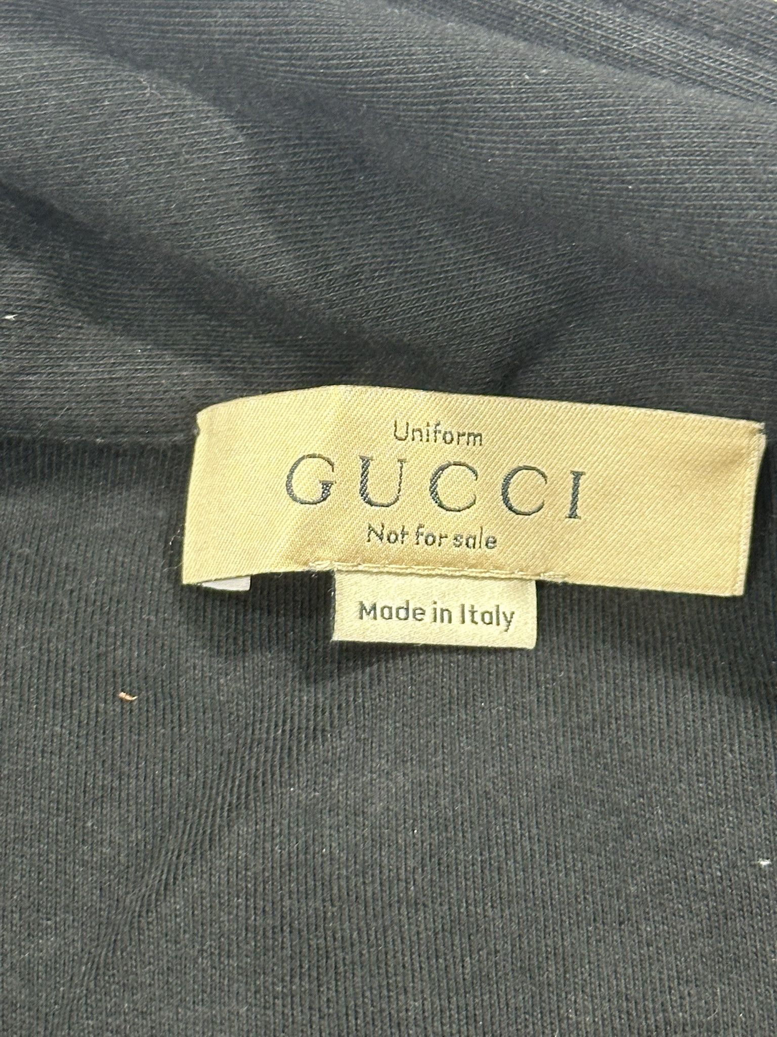 Gucci Gucci Sweatshirt Zipped Track Web Stripes Logo Black Size US L / EU 52-54 / 3 - 12 Thumbnail