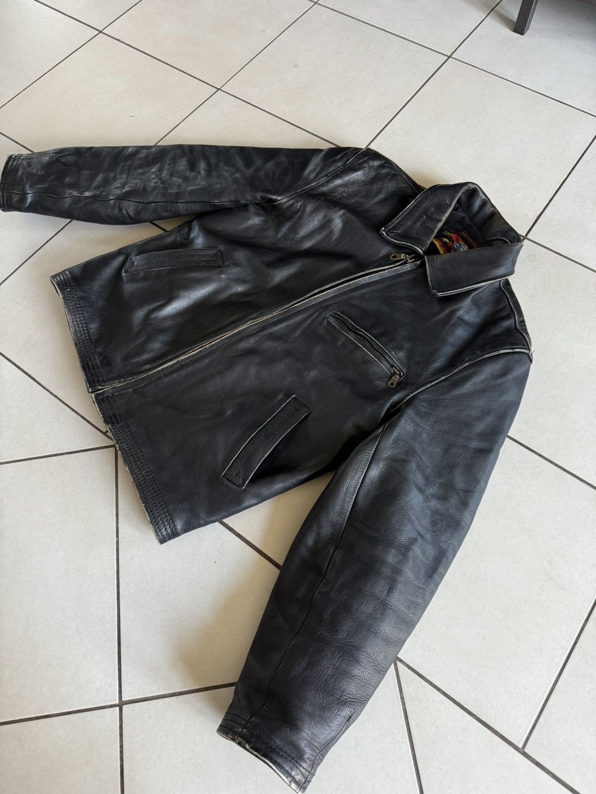 Other Vintage HeavenLeather jacket 1950s look! Size US L / EU 52-54 / 3 - 4 Thumbnail