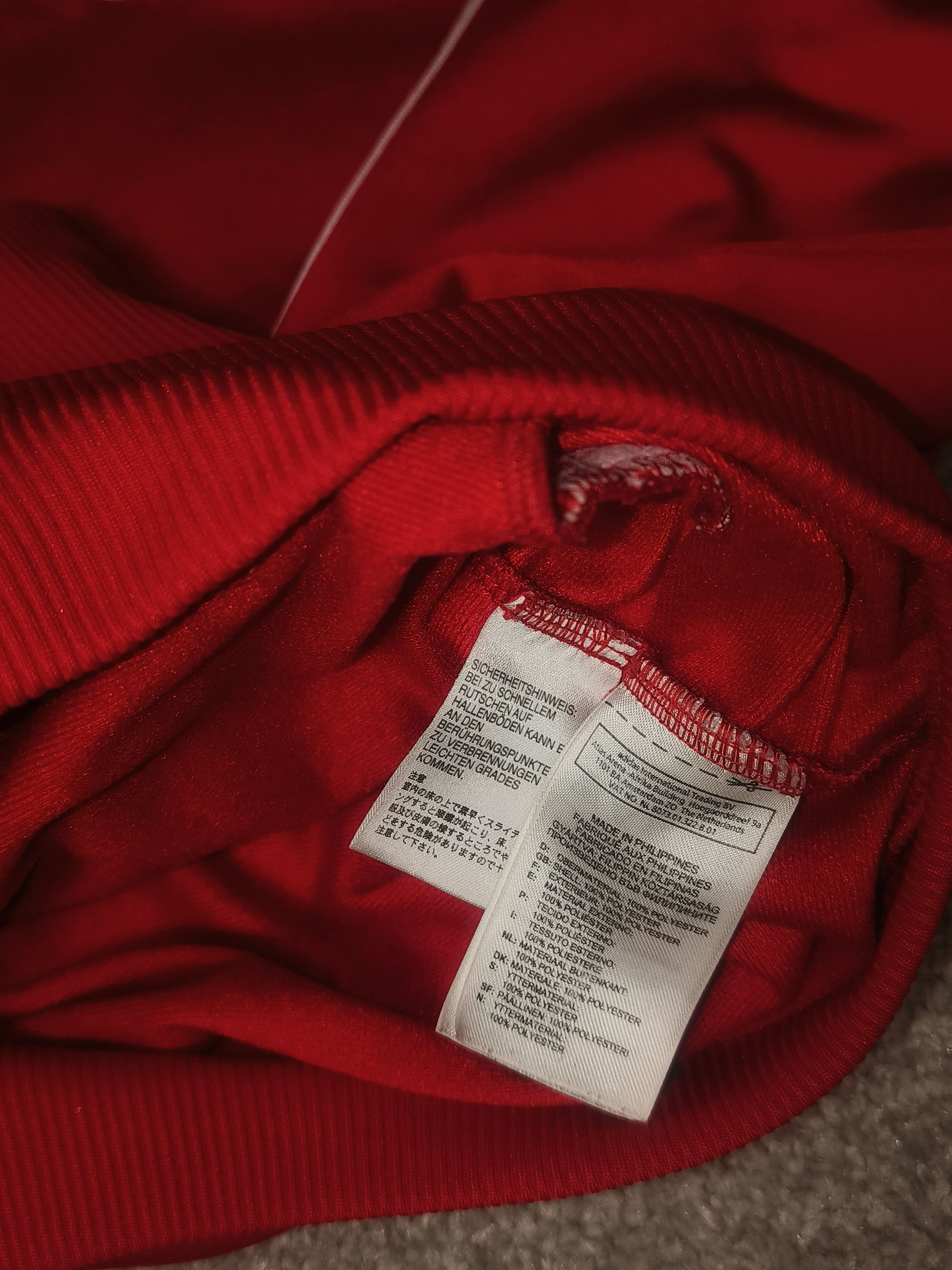 Adidas Adidas Originals 2000s Red White 3-Stripes Track Jacket Size US L / EU 52-54 / 3 - 4 Thumbnail