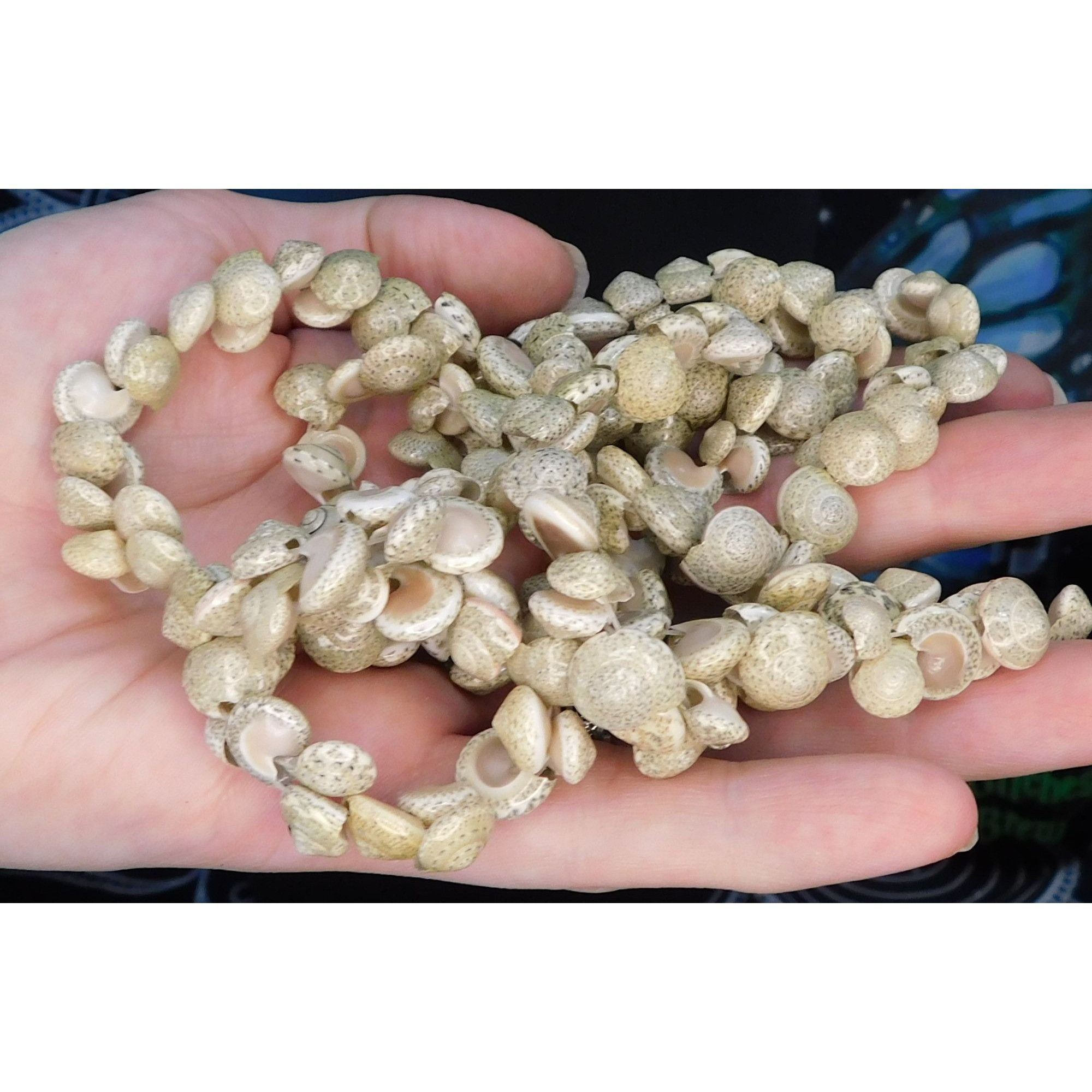 Other Mermaidcore Ocean Long Tan Shell Beaded Necklace Size ONE SIZE - 4 Thumbnail