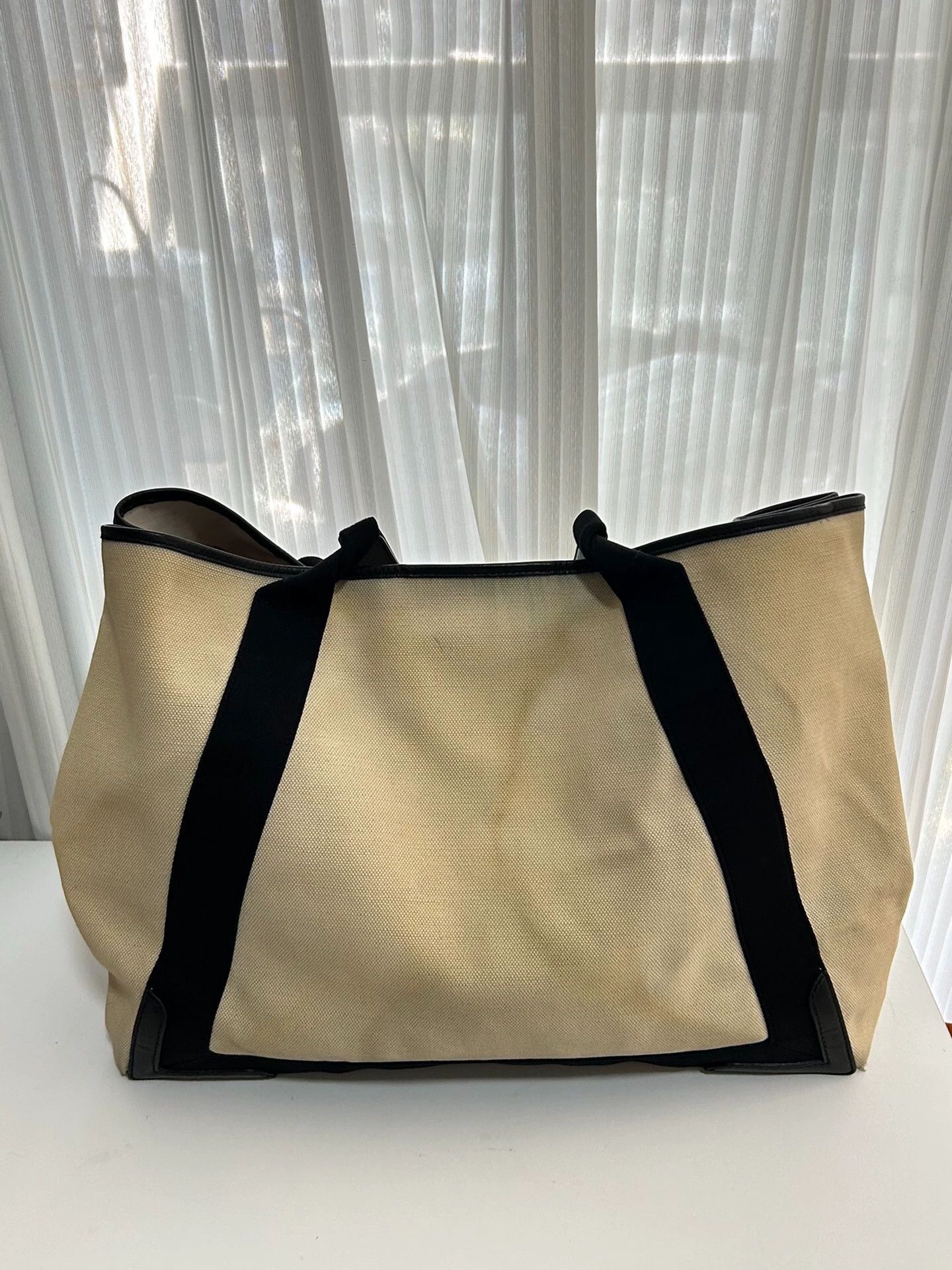 Balenciaga BALENCIAGA canvas leather bag 9/10 40x32 Size ONE SIZE - 2 Thumbnail