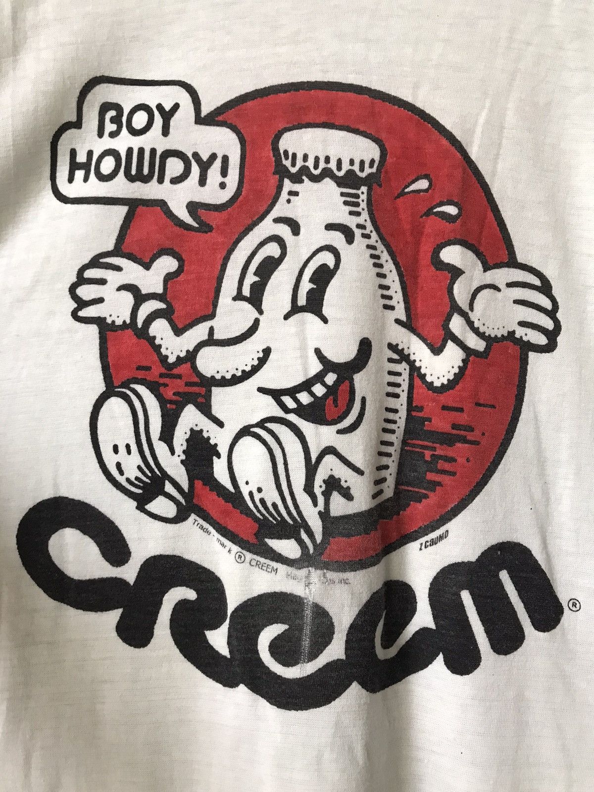 Vintage Vintage 80s Creem Magazine Boy howdy Shirt Size US L / EU 52-54 / 3 - 2 Thumbnail