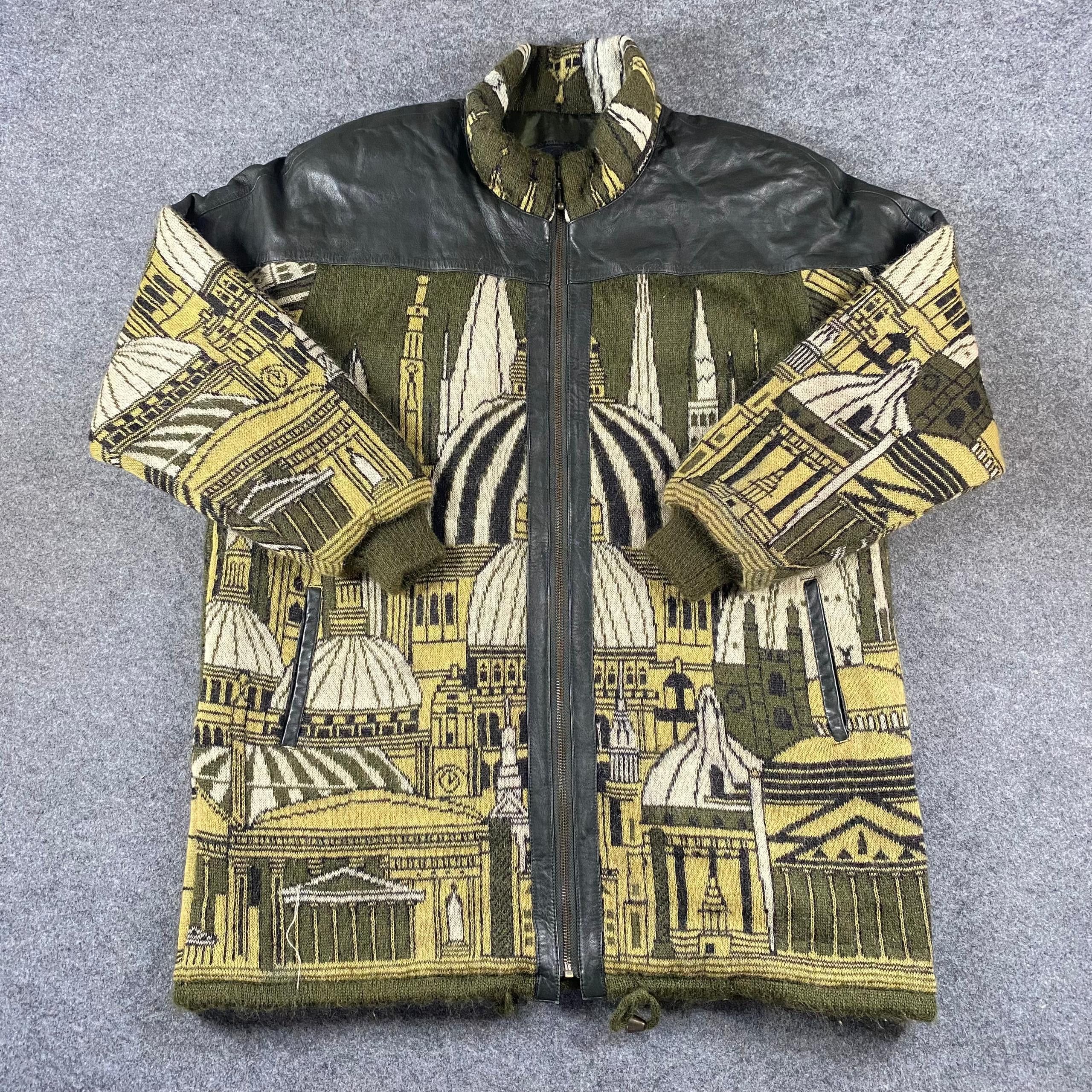 If Six Was Nine Vintage Italian Lamb Skin Jacket Size US L / EU 52-54 / 3 - 3 Thumbnail