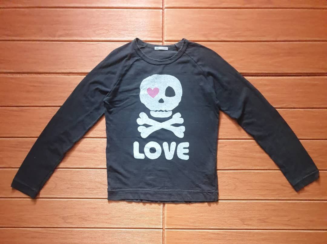 Japanese Brand Rough Union made skull longsleeve shirt Size XS / US 0-2 / IT 36-38 - 1 Thumbnail