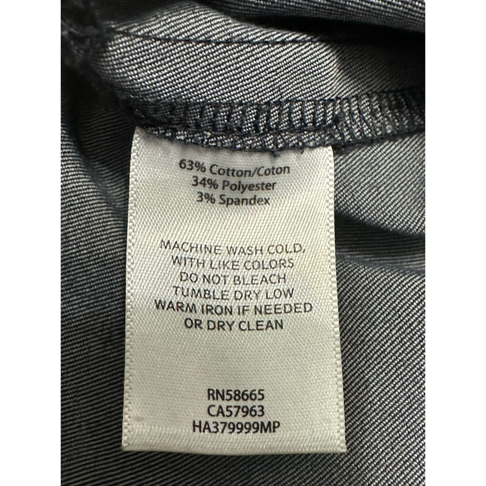 Other Halogen Career Dress Casual Pant Twill Pocket Black Womens 4 Size 27" / US 4 / IT 40 - 8 Thumbnail