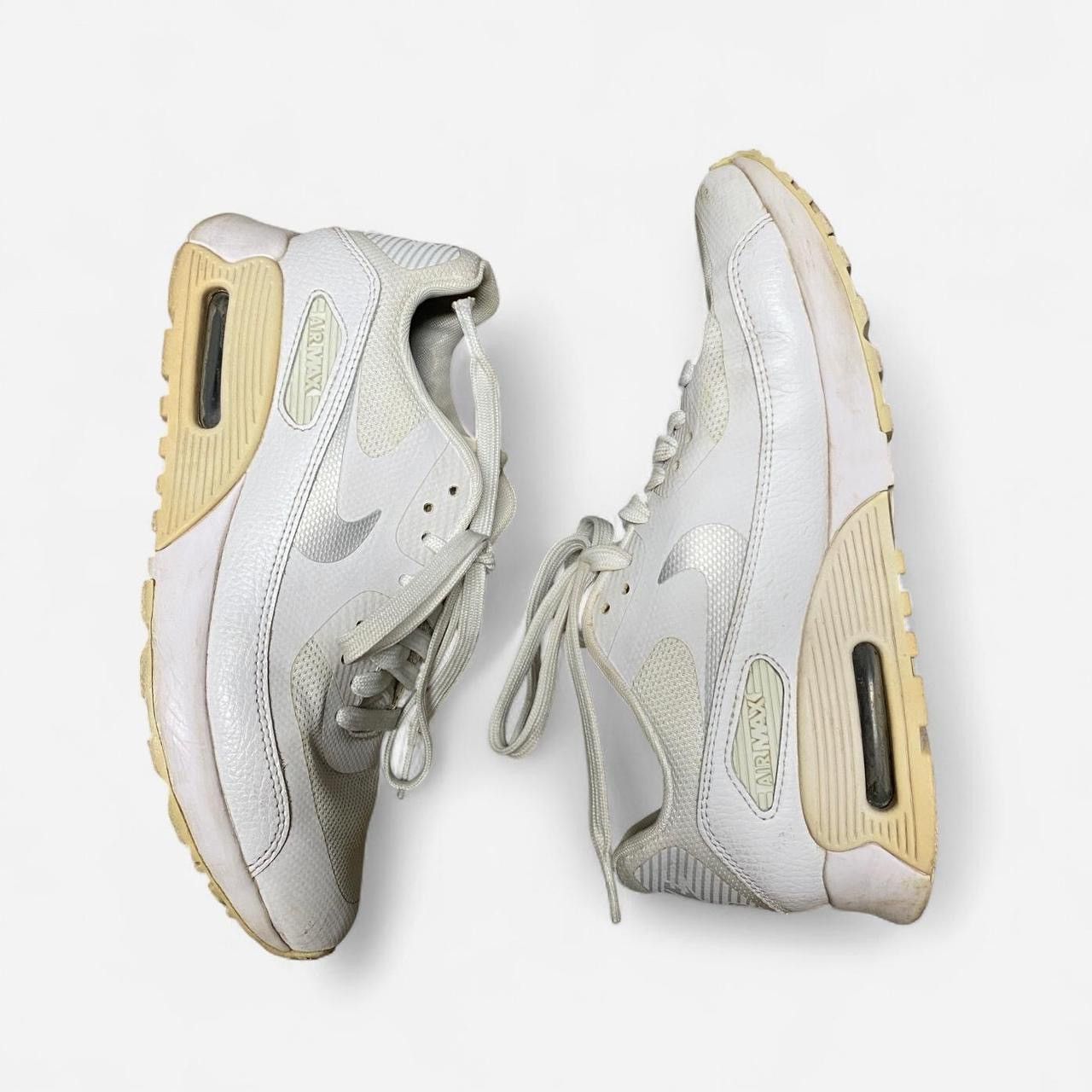 Nike All white Nike air max 90 sneakers Size US 6 / IT 36 - 1 Thumbnail