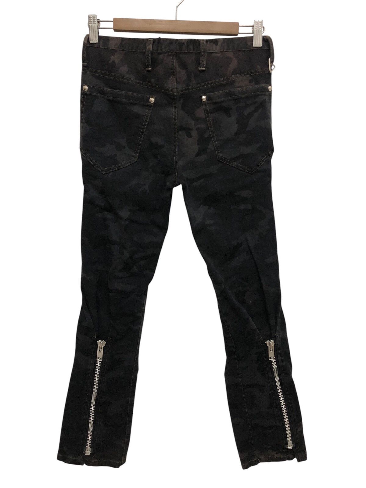 Seditionaries MILK BOY 🔥 CAMOUFLAGE CLASSIC SLIM BONDAGE PUNK PANTS 🇯🇵 Size US 29 - 2 Thumbnail