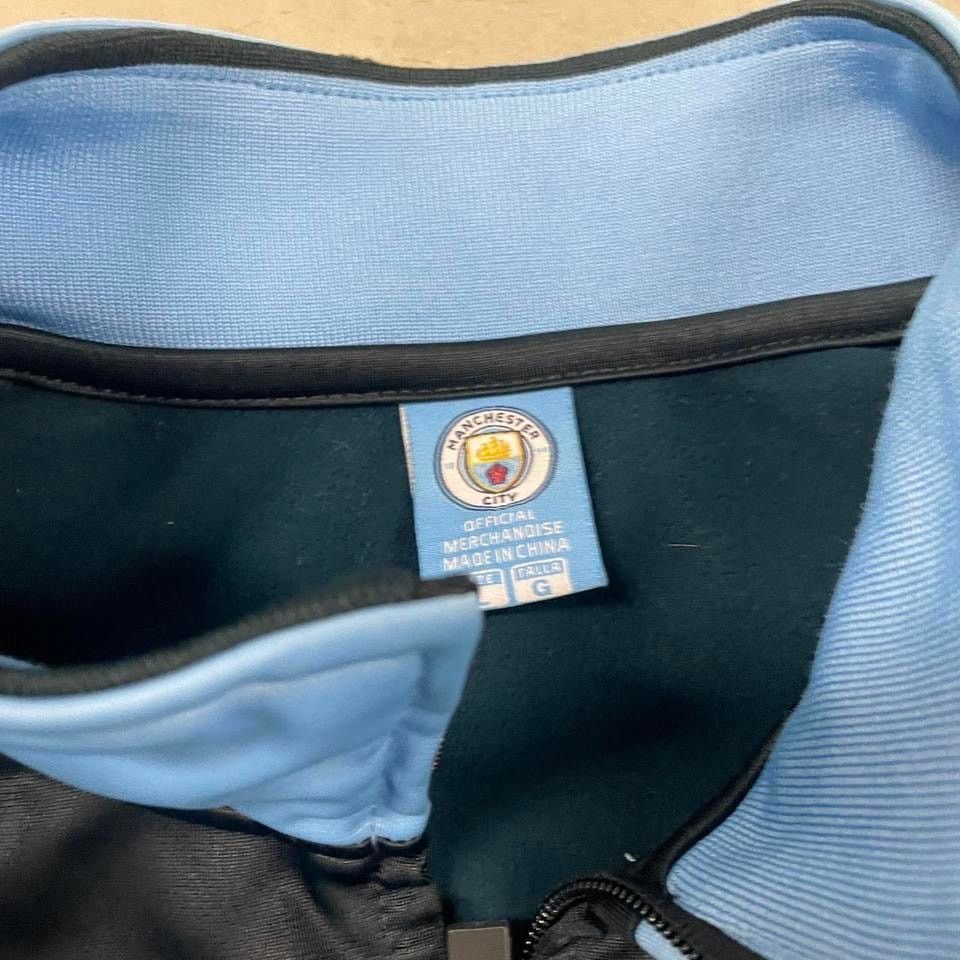 Vintage y2k Manchester city track jacket Size US L / EU 52-54 / 3 - 3 Thumbnail