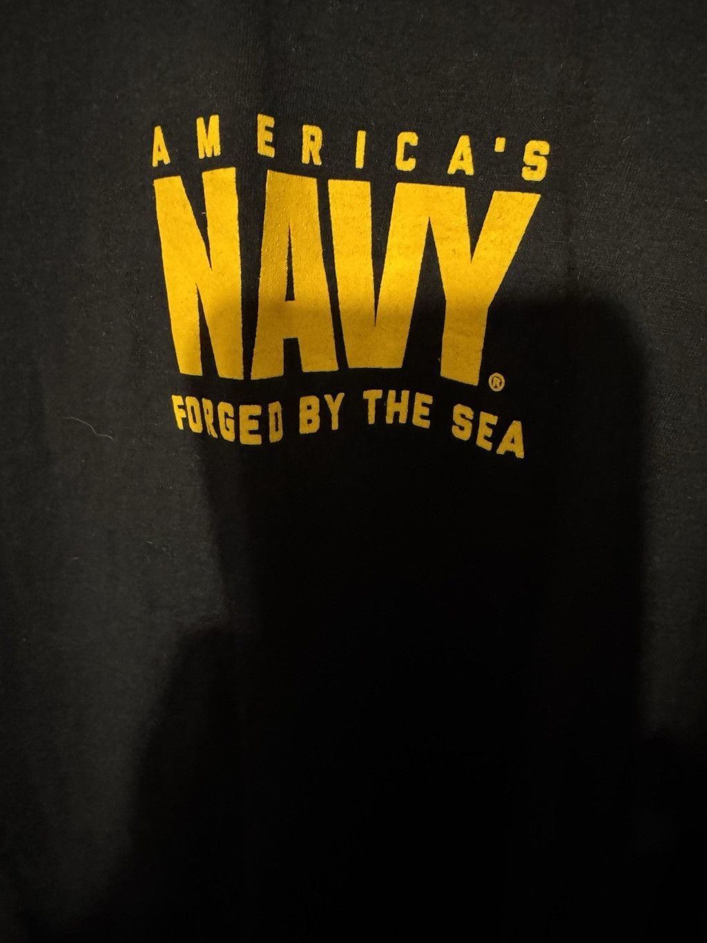 The Unbranded Brand United States Navy Men's T Shirt Size L Blue US Military Size US XL / EU 56 / 4 - 4 Thumbnail