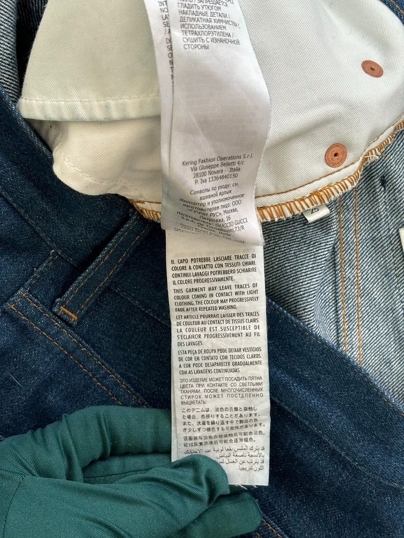 Gucci GucciGG apple-decorated washed jeans 2503-Nextarrow Size 25" / US 0 / IT 36 - 8 Thumbnail
