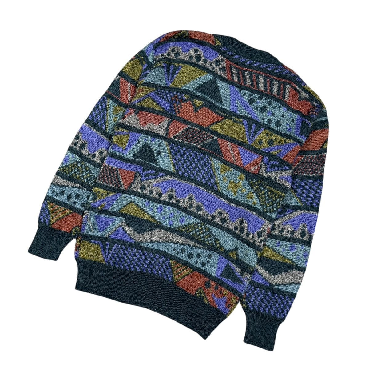 Aran Isles Knitwear Vtg🔥Fullmark 3d Knitwear Pullover Mohair Blend Size US M / EU 48-50 / 2 - 15 Thumbnail