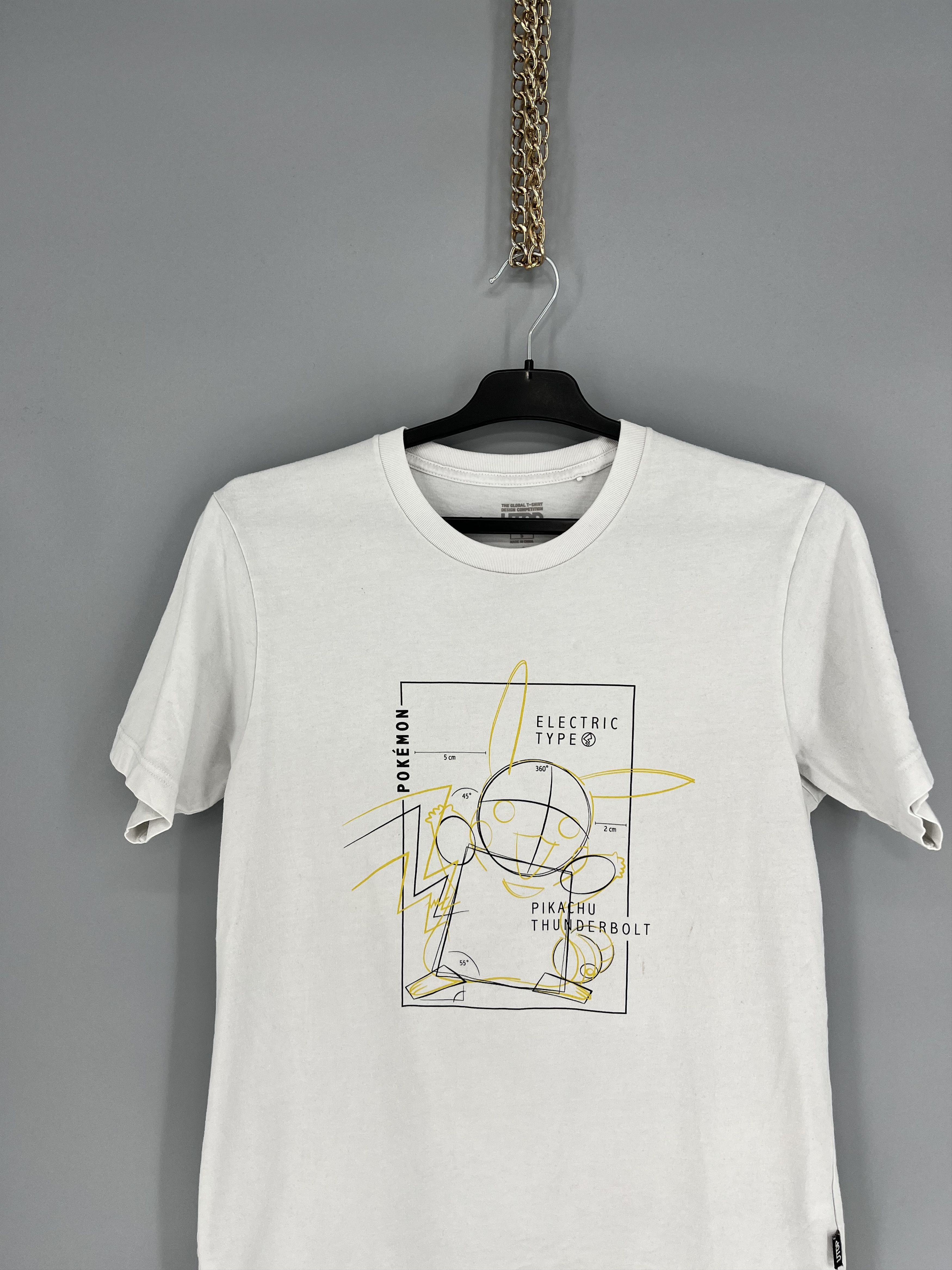 Uniqlo NWT RARE Uniqlo POKEMON UTGP PIKACHU THUNDERBOLT White Tee Size US XS / EU 42 / 0 - 6 Thumbnail