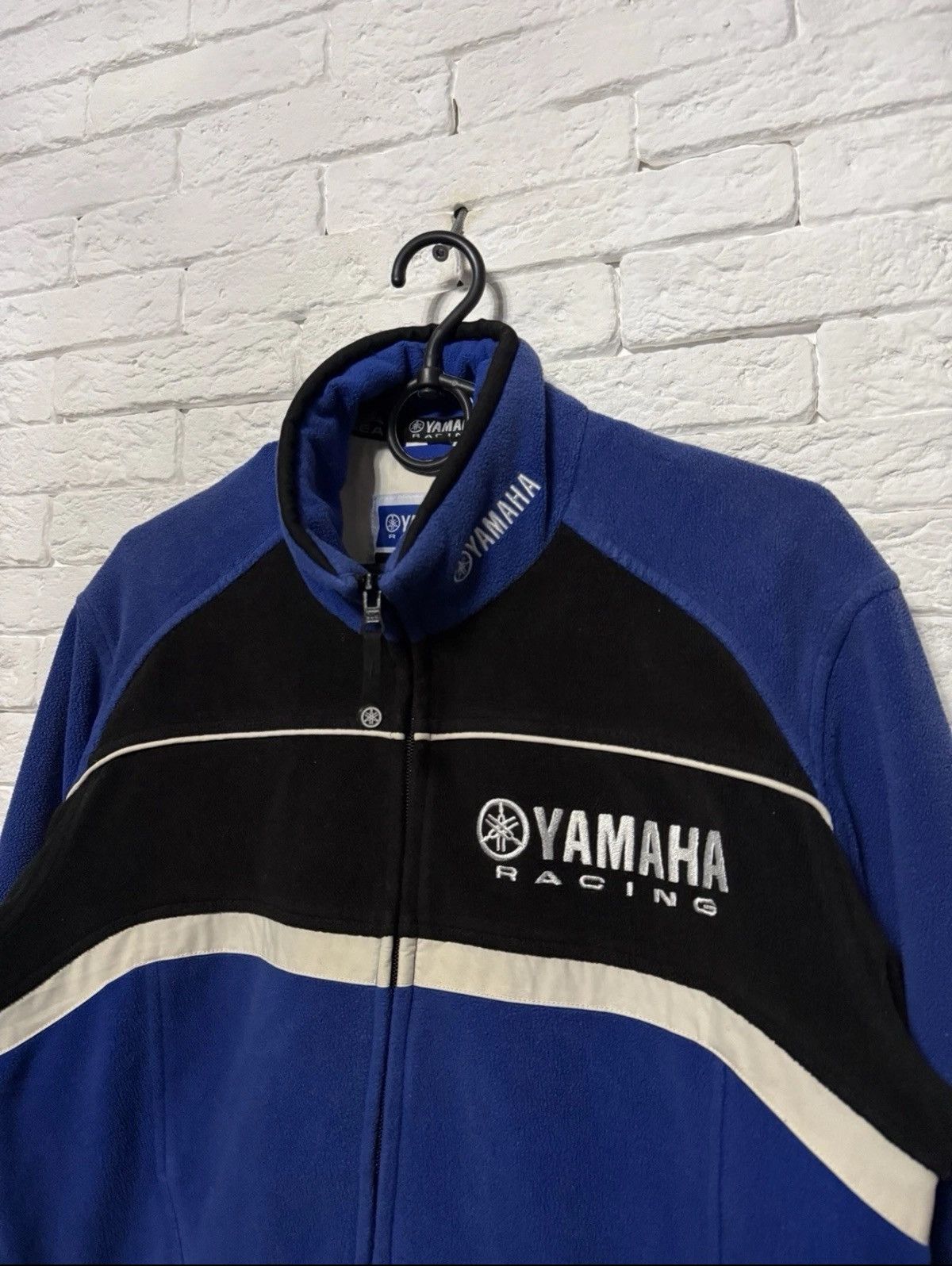 Yamaha Yamaha Racing Paddock Fleece Bomber Jacket Huge Logos Size US L / EU 52-54 / 3 - 2 Thumbnail