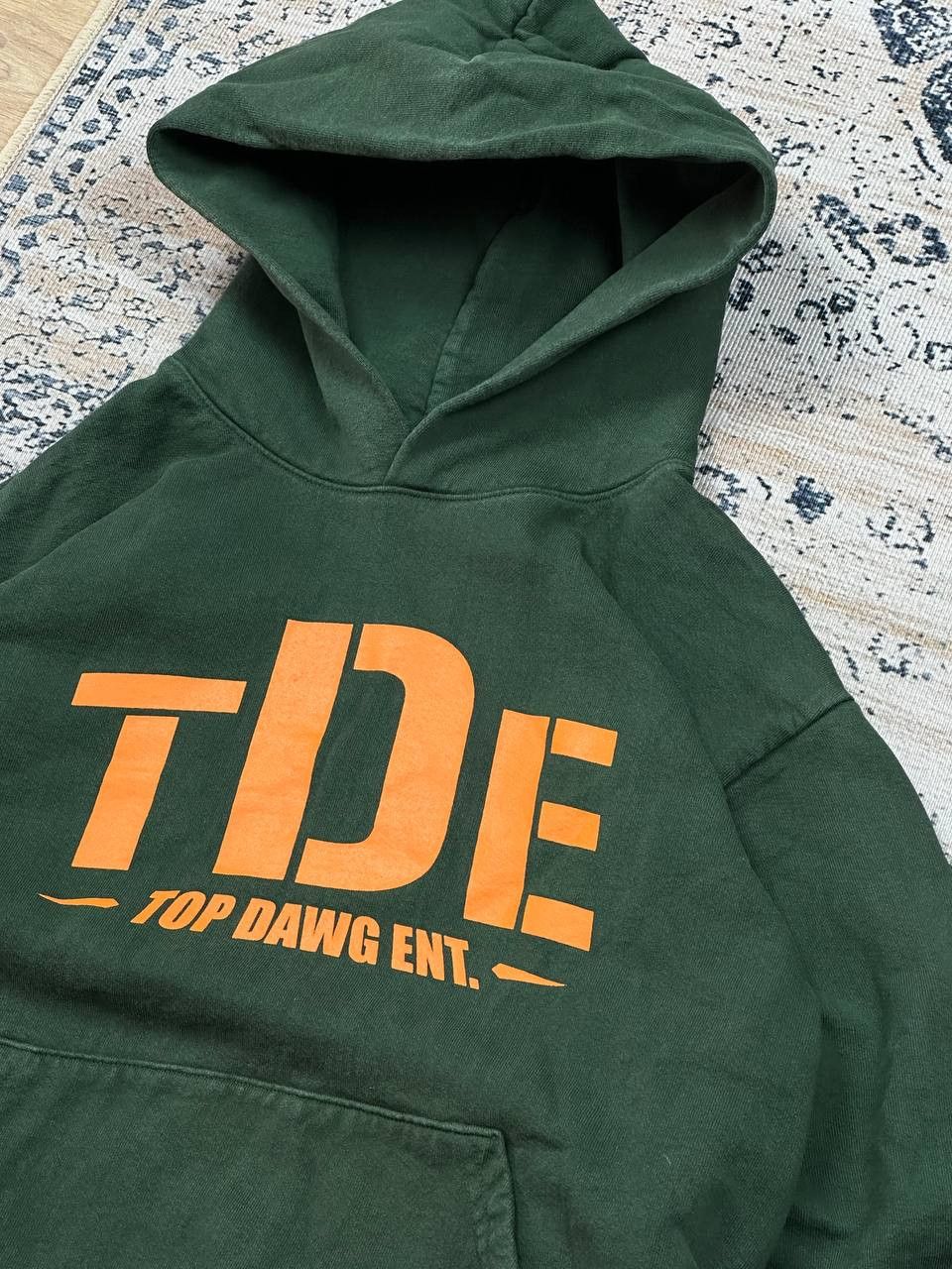 Top Dawg Entertainment RARE Top Dawg Ent TDE Hip Hop Heavyweight Baggy Hoodie Size US M / EU 48-50 / 2 - 4 Thumbnail