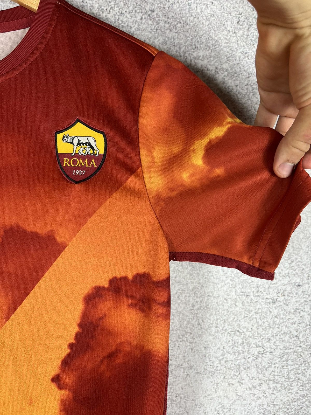 Nike Nike FC Roma Blokecore Soccer Jersey Shirt Size US S / EU 44-46 / 1 - 3 Thumbnail