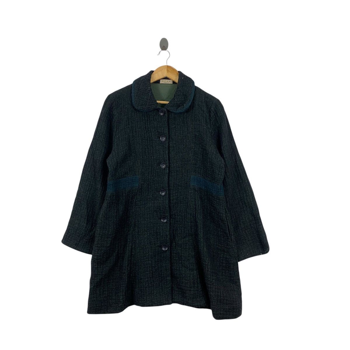 Vintage Vintage ACHA NAMBARA JAPAN Trench Coat Parka Jacket Heavy Size M / US 6-8 / IT 42-44 - 1 Thumbnail