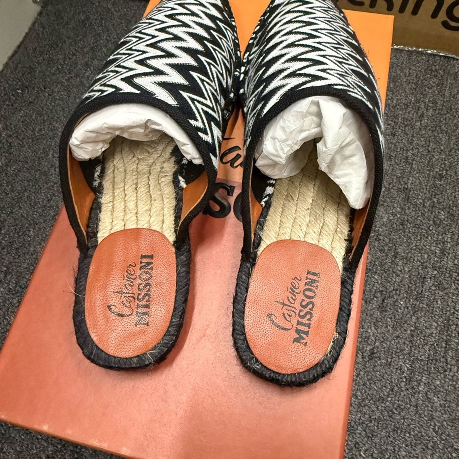 Missoni NWT Missoni Women's Zigzag Espadrille Loafer Shoes 38 US 8 Size US 8 / IT 38 - 3 Thumbnail