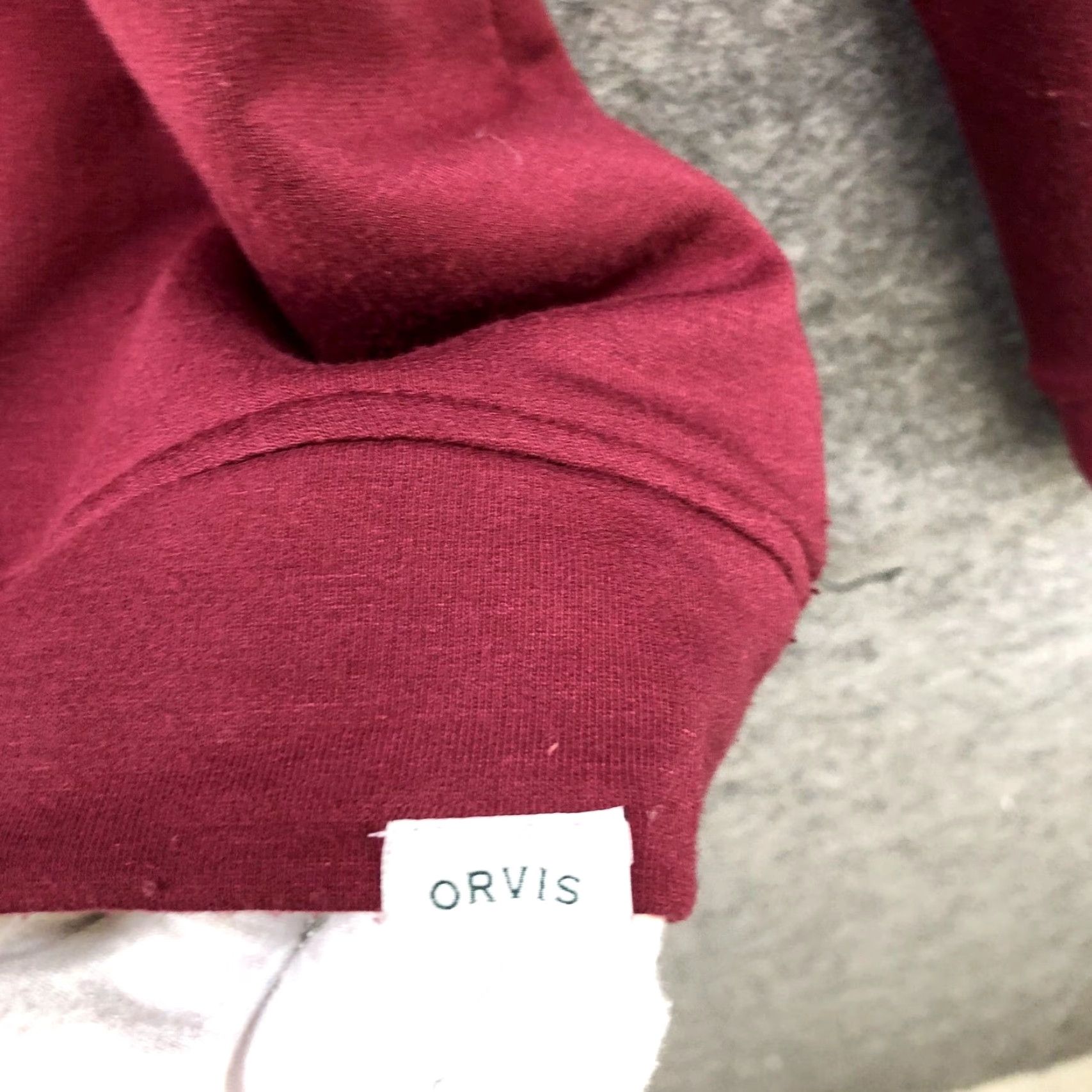 Orvis Orvis Sweatshirt Mens M Modal Blend Wine Red Crewneck Pullover Winter Size US M / EU 48-50 / 2 - 5 Thumbnail
