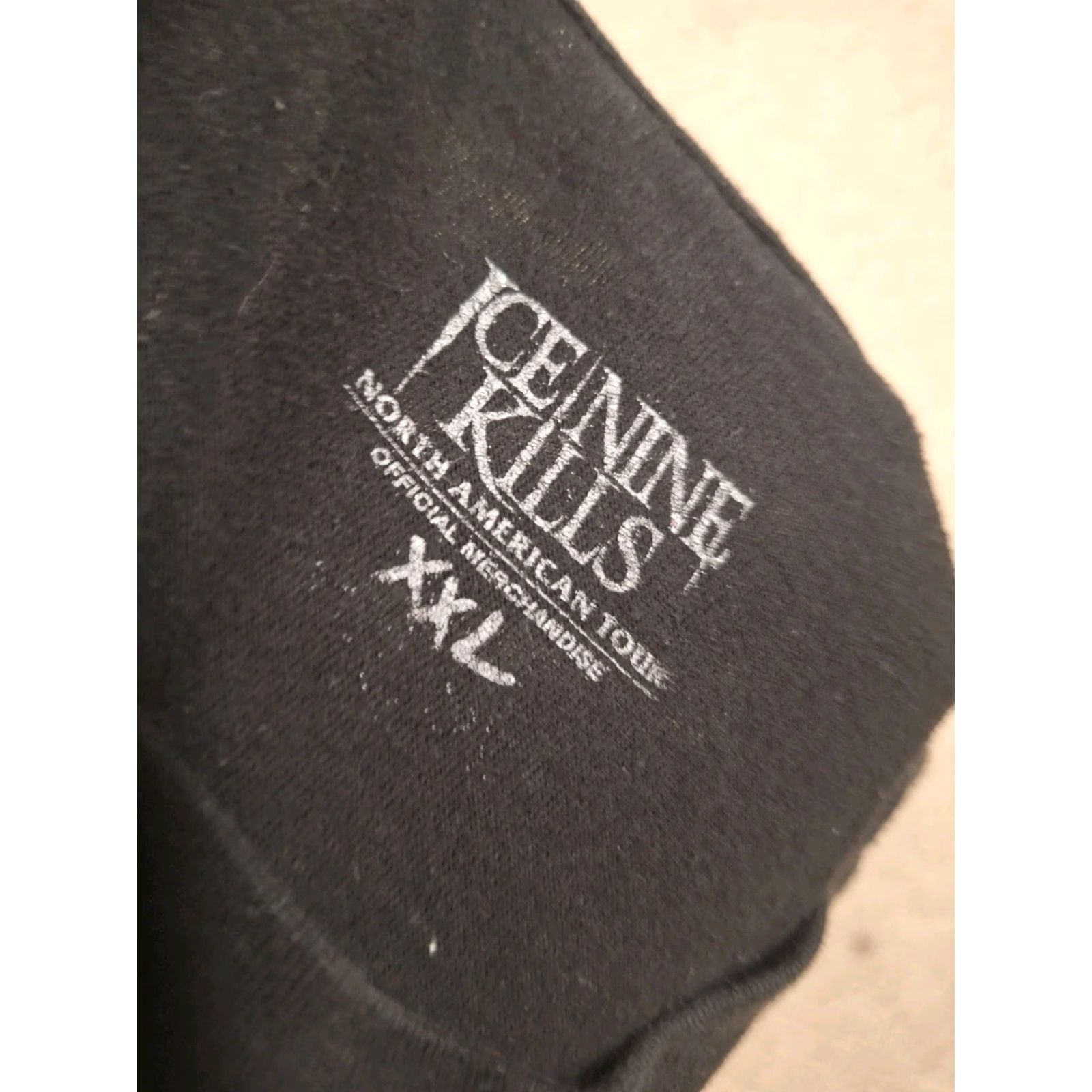 Vintage Ice Nine Kills Shirt T-Shirt 2XL Black Crew Neck Graphic Print Horror Band Mens Size US XXL / EU 58 / 5 - 2 Thumbnail