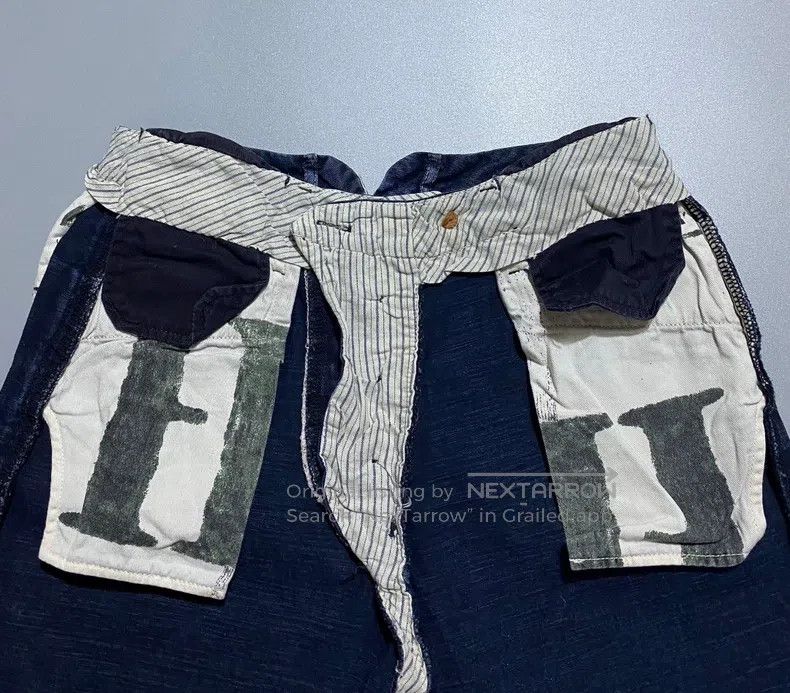 Kapital Kapital Size XS Blue-dyed casual pants Size US 30 / EU 46 - 2 Thumbnail