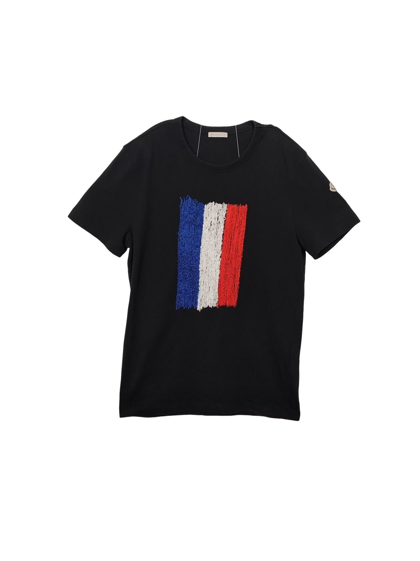 Moncler Moncler Tri-Color Flag T-Shirt Size L Size US L / EU 52-54 / 3 - 1 Thumbnail