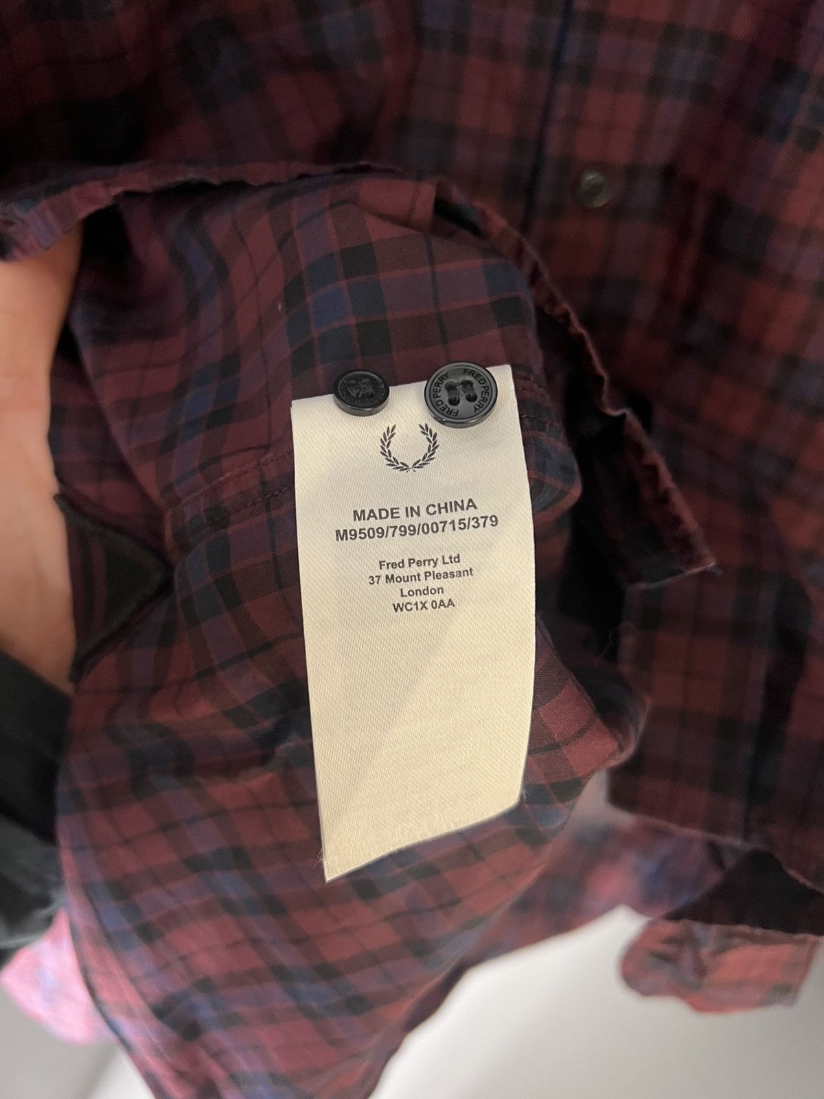 Fred Perry × Vintage VERY RARE FRED PERRY LONG SLEEVE SHIRT DESIGNER CASUAL Y2K Size US L / EU 52-54 / 3 - 5 Thumbnail
