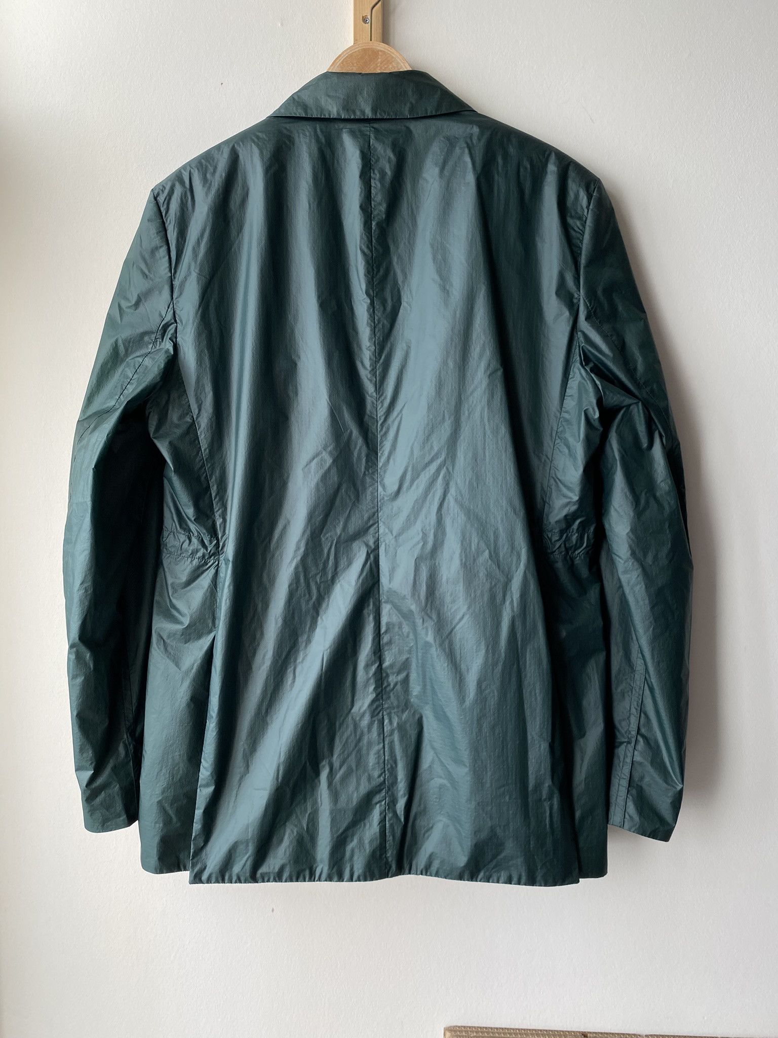 Acne Studios $590 - 50/L - Nylon Rip Suit Jacket - Green Size US L / EU 52-54 / 3 - 7 Thumbnail