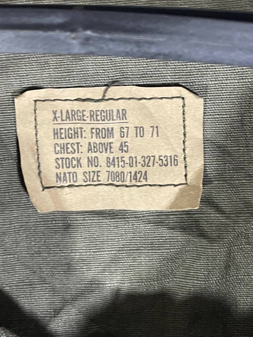 Other Vintage 70s army jacket 4pocket size XL Size US XL / EU 56 / 4 - 12 Thumbnail