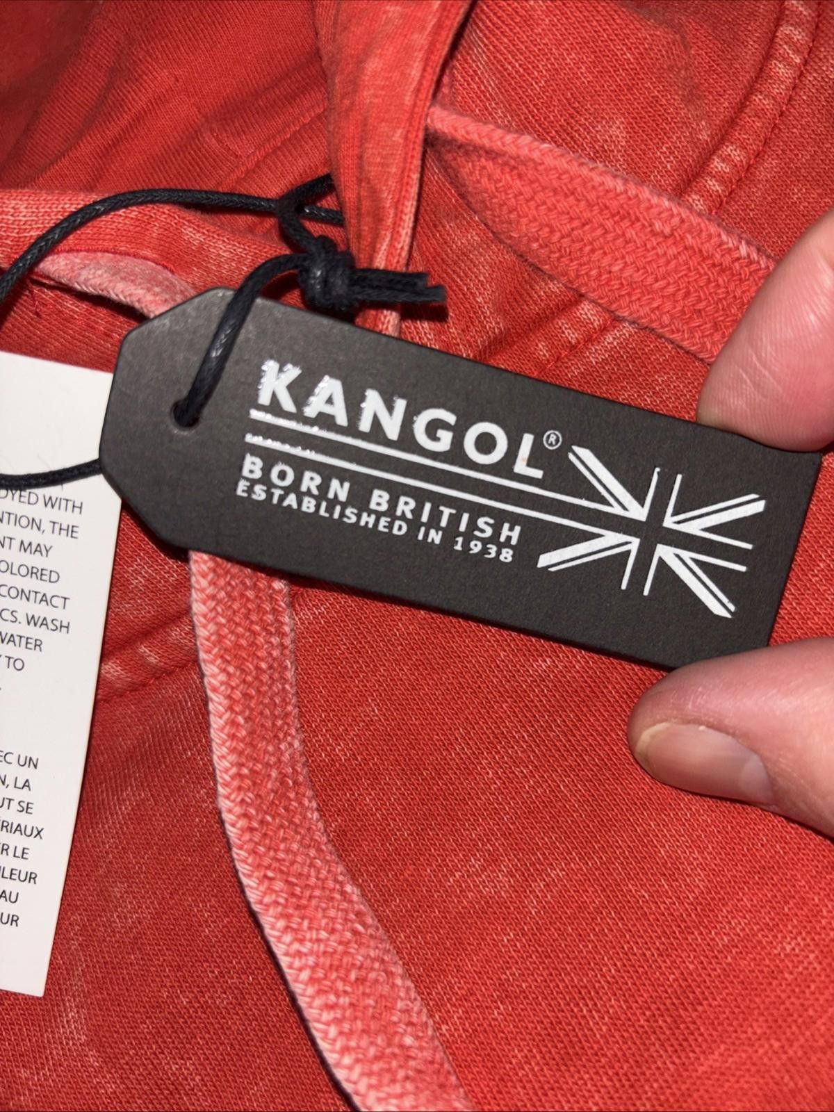 Kangol Mango Hoodie Medium Acid Wash Effect Medium New With Tags Size US M / EU 48-50 / 2 - 4 Thumbnail