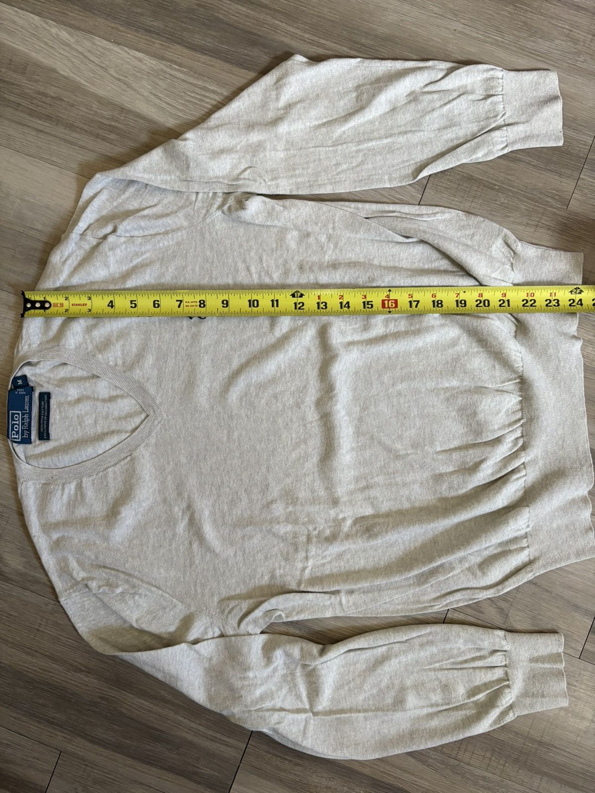Polo Ralph Lauren Polo Ralph Lauren Grey 100% Pima Cotton Sweater Size US M / EU 48-50 / 2 - 5 Thumbnail