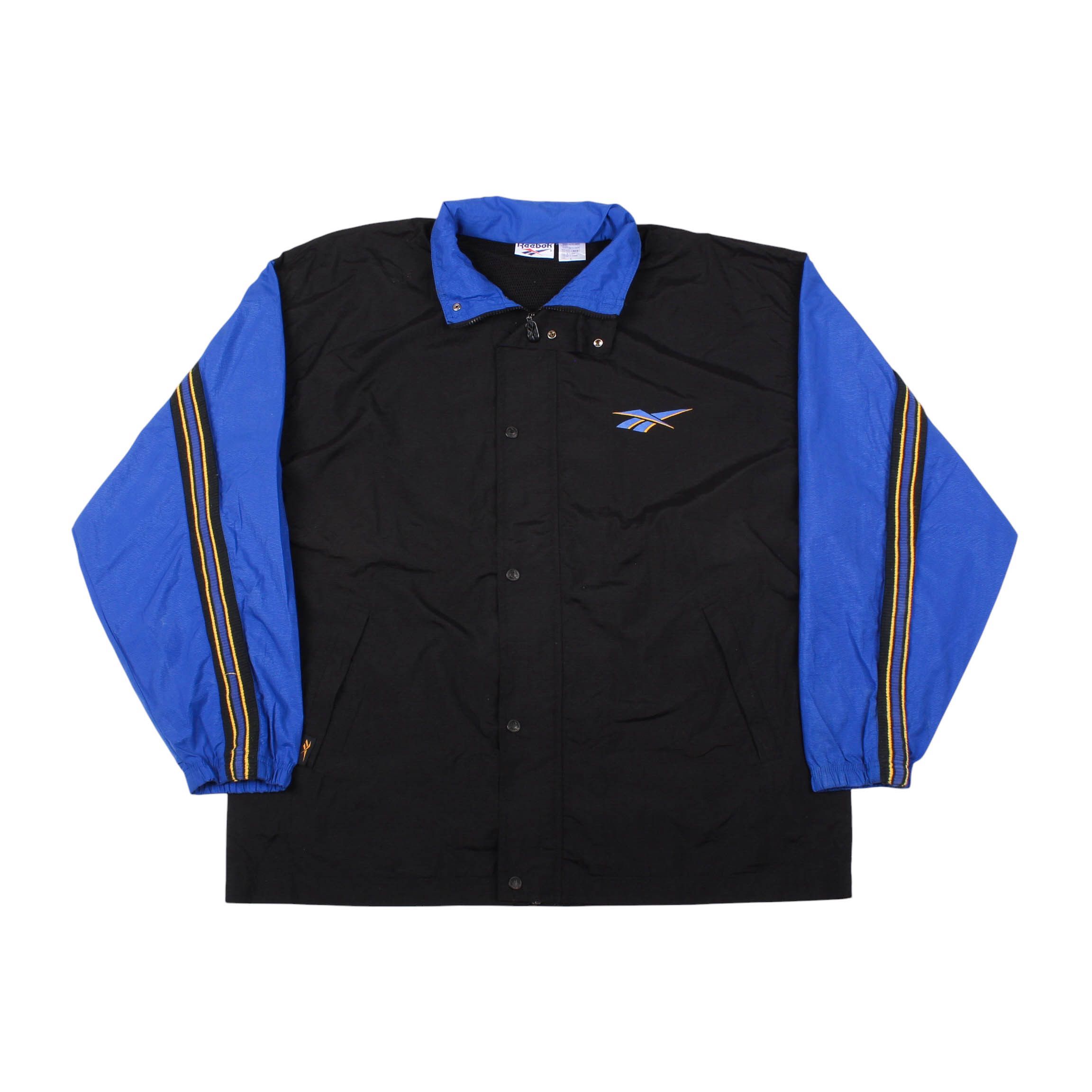 Reebok Vintage Reebok Jacket 90s Windbreaker Big Logo Size US L / EU 52-54 / 3 - 1 Thumbnail