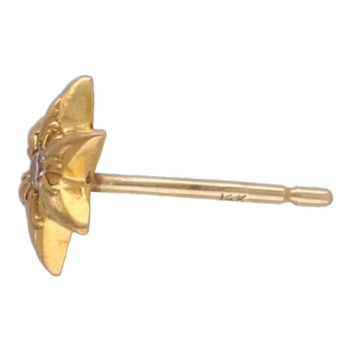 Chrome Hearts Chrome Hearts 22K Gold stud Star Earring Size ONE SIZE - 4 Thumbnail
