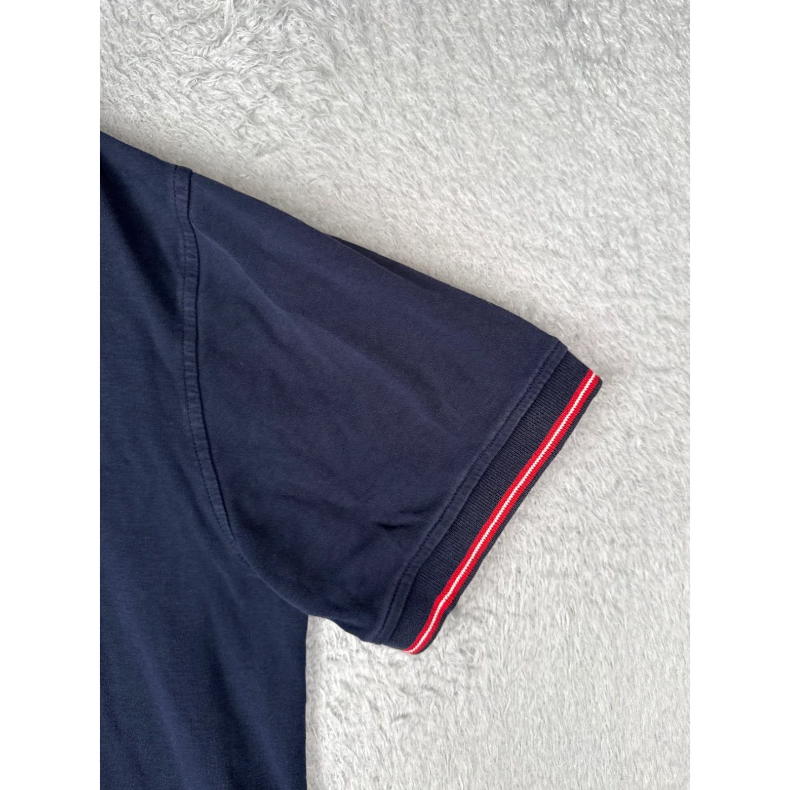 Tommy Hilfiger Tommy Hilfiger Polo Shirt Men XL Blue Classic Fit Pocket Cotton Golf Mens Size US XL / EU 56 / 4 - 2 Thumbnail