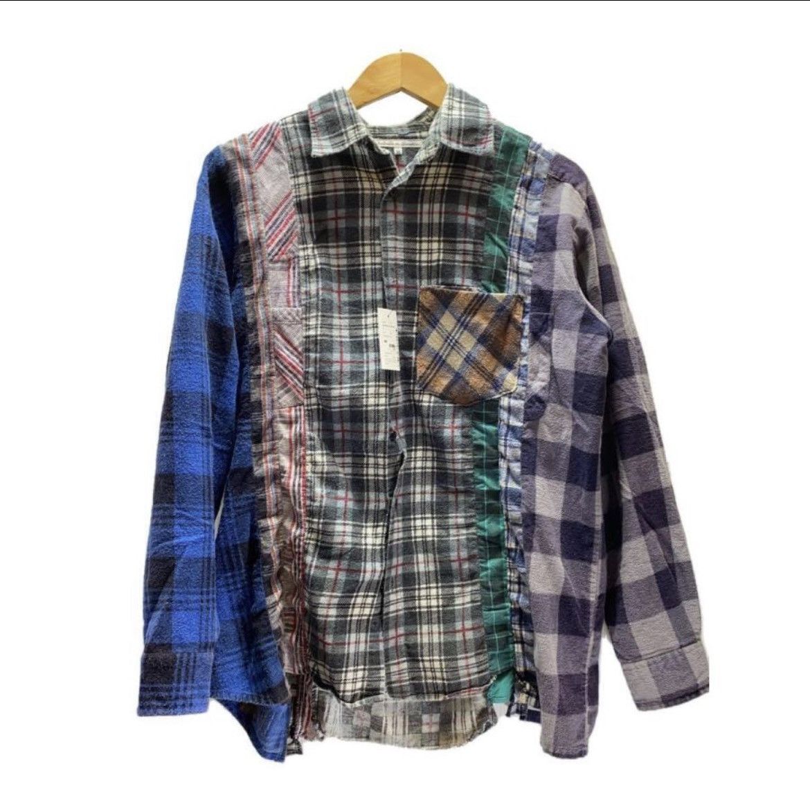 image of Rebuild By Needles Flannel Shirt Size M, Men's