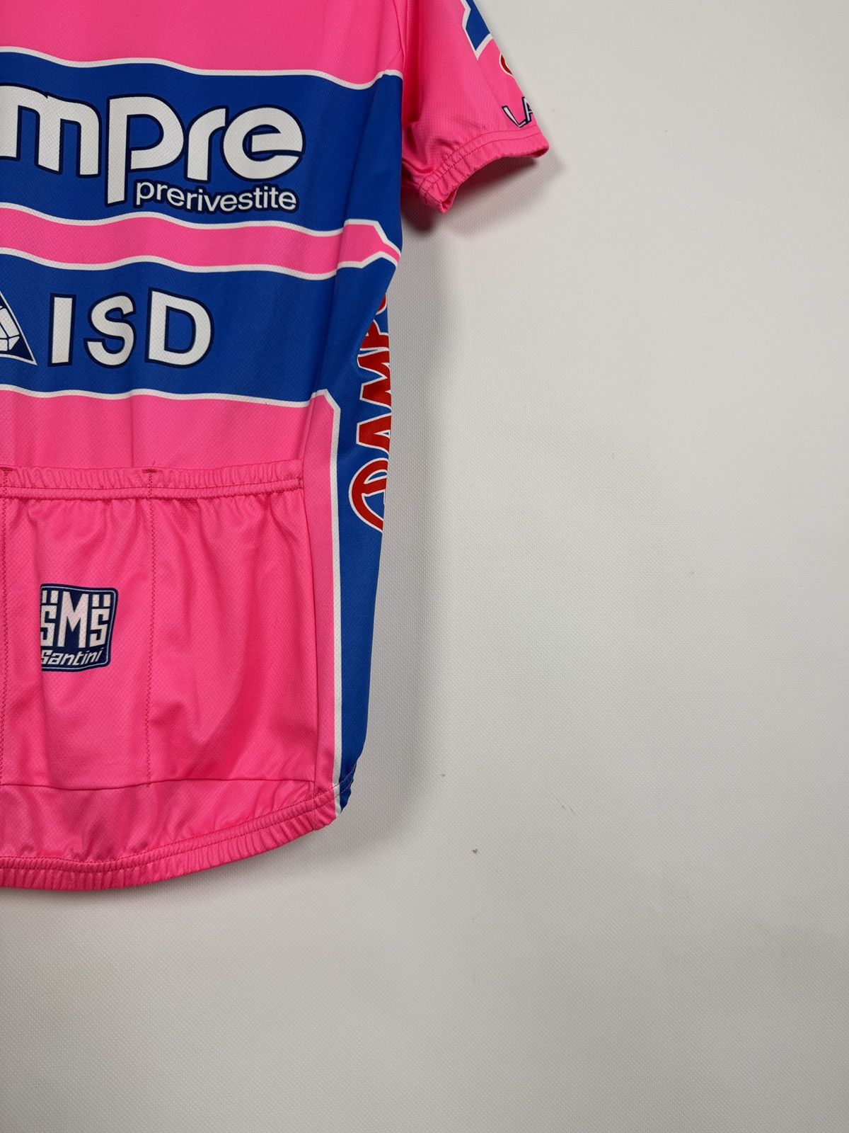 Rapha SMS Santini Cycling Jersey Lampre ISD Italy Bike Shirt Sz M Size US M / EU 48-50 / 2 - 13 Thumbnail