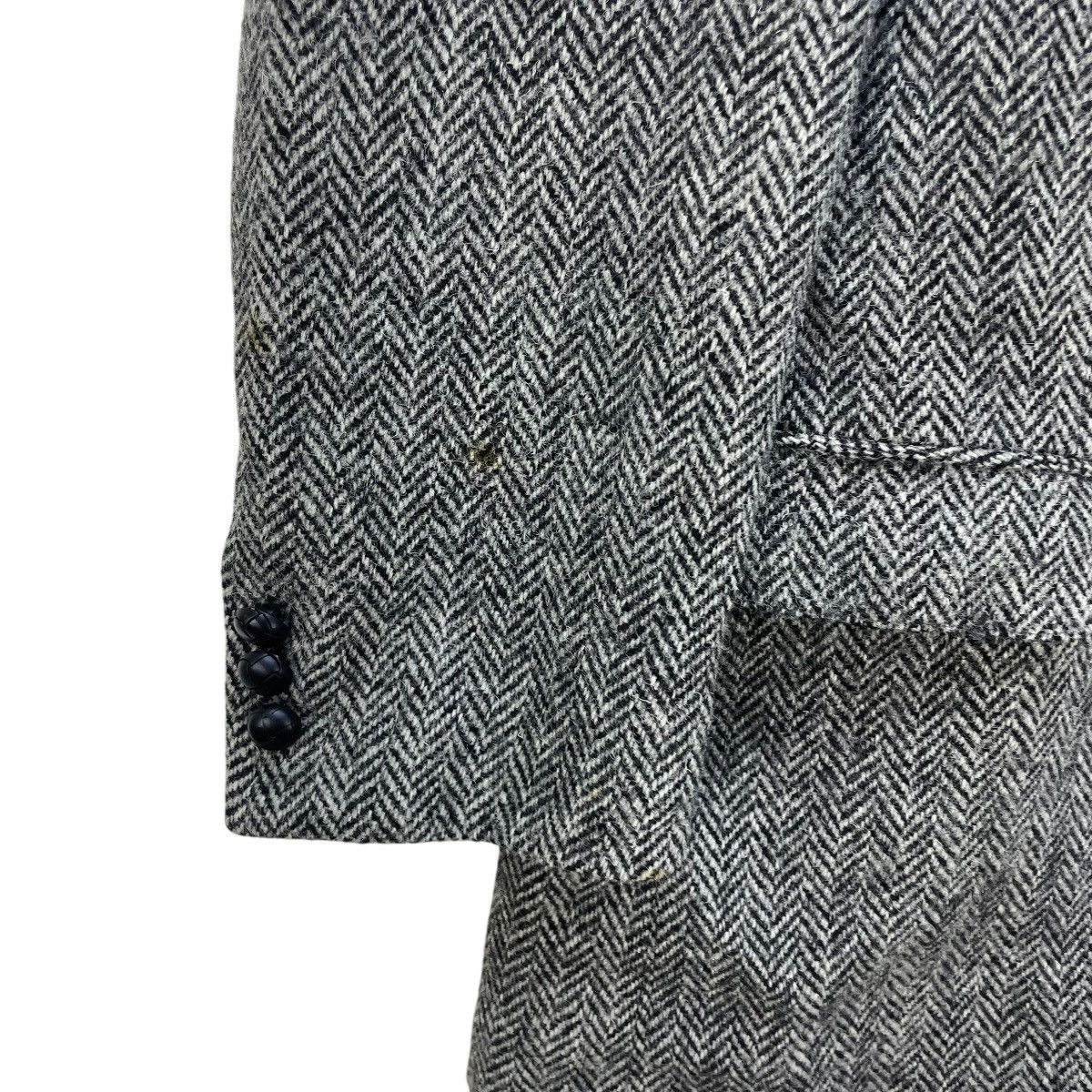 Harris Tweed 💥Vintage Harris Tweed Herringbone Blazer Daily Jacket Size US M / EU 48-50 / 2 - 5 Thumbnail