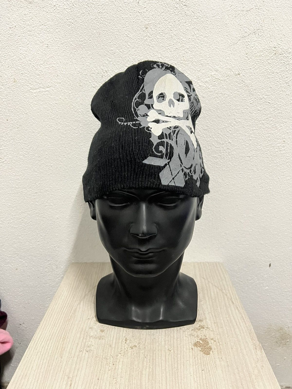 Seditionaries × Vintage Vintage Skulls Seditionaries Beanie Hat Size ONE SIZE - 2 Thumbnail