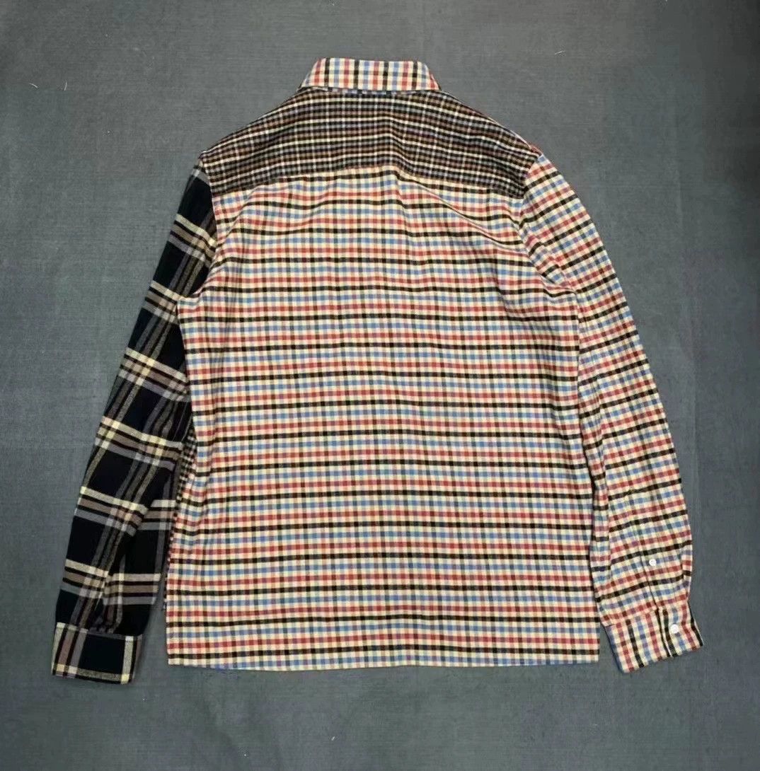 Loewe Loewe 22ss eln patchwork flannel shirt Size US XXS / EU 40 - 2 Thumbnail
