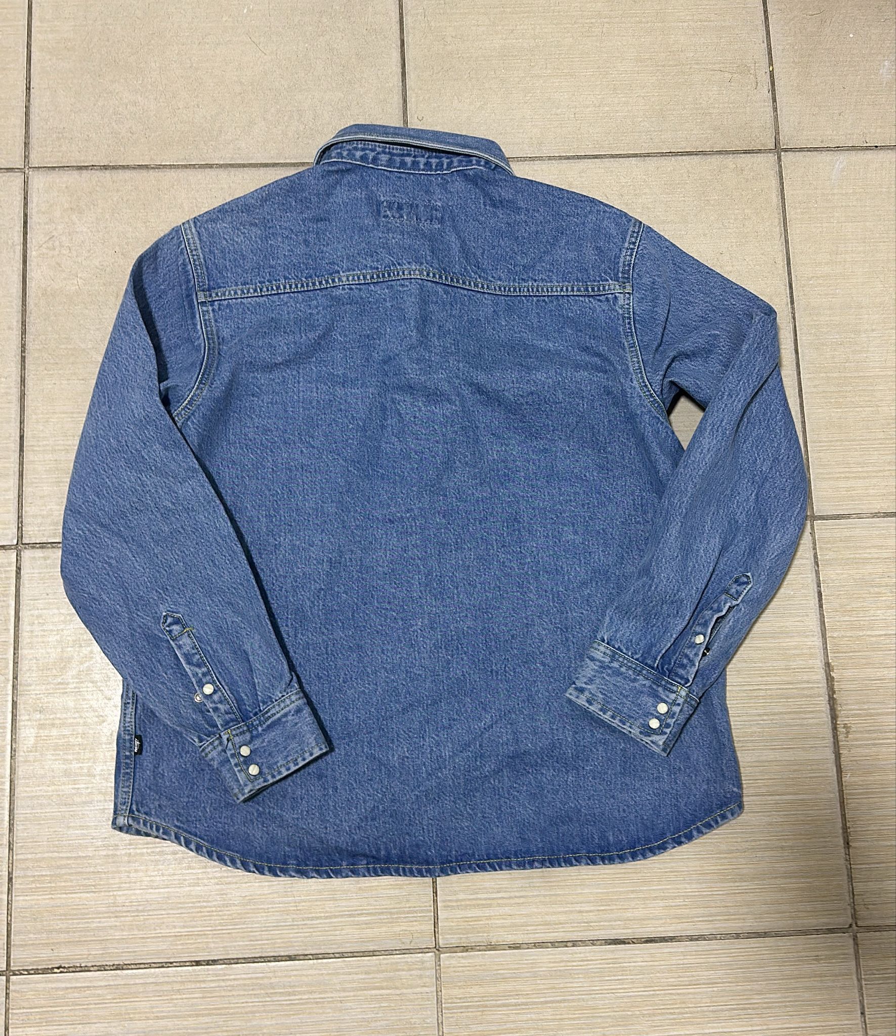 Stussy Stussy FW22 Western Denim Shirt Denim Blue Medium Size US M / EU 48-50 / 2 - 2 Thumbnail