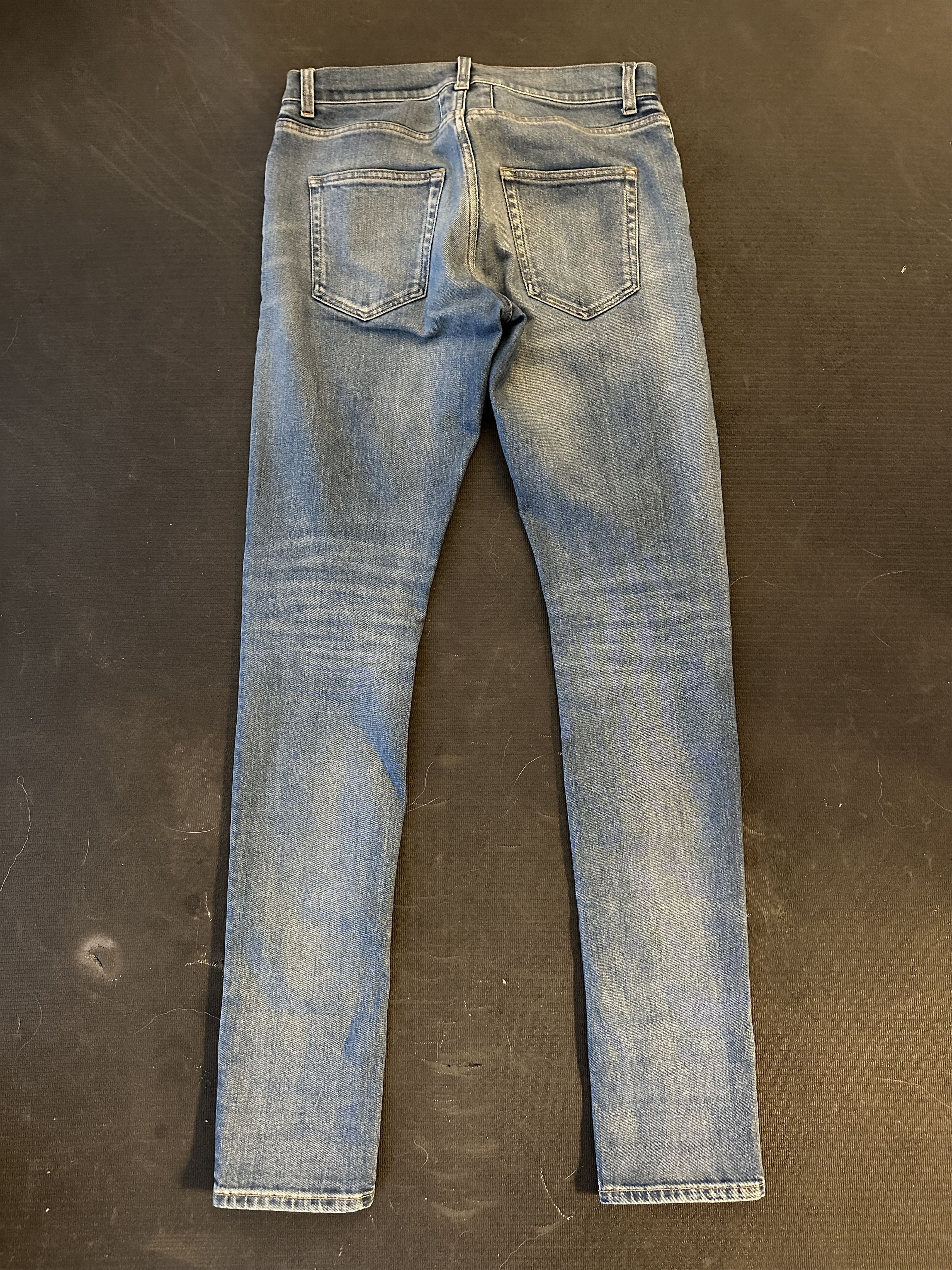 Saint Laurent Paris 2016 Blue Washed D02 Denim Size 28 RARE Size US 28 / EU 44 - 6 Thumbnail