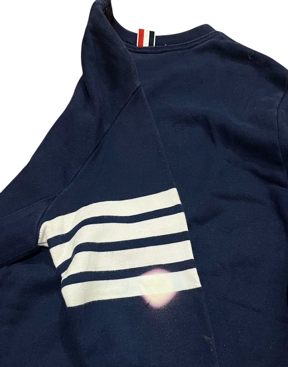Thom Browne Thom browne 4 bars navy sweatshirt Size US S / EU 44-46 / 1 - 3 Thumbnail