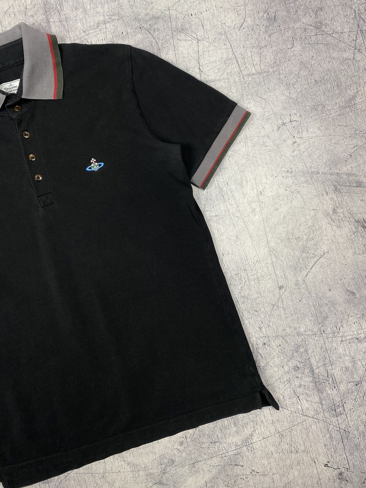 Designer Vivienne Westwood Designer Polo Shirt Size US L / EU 52-54 / 3 - 3 Thumbnail