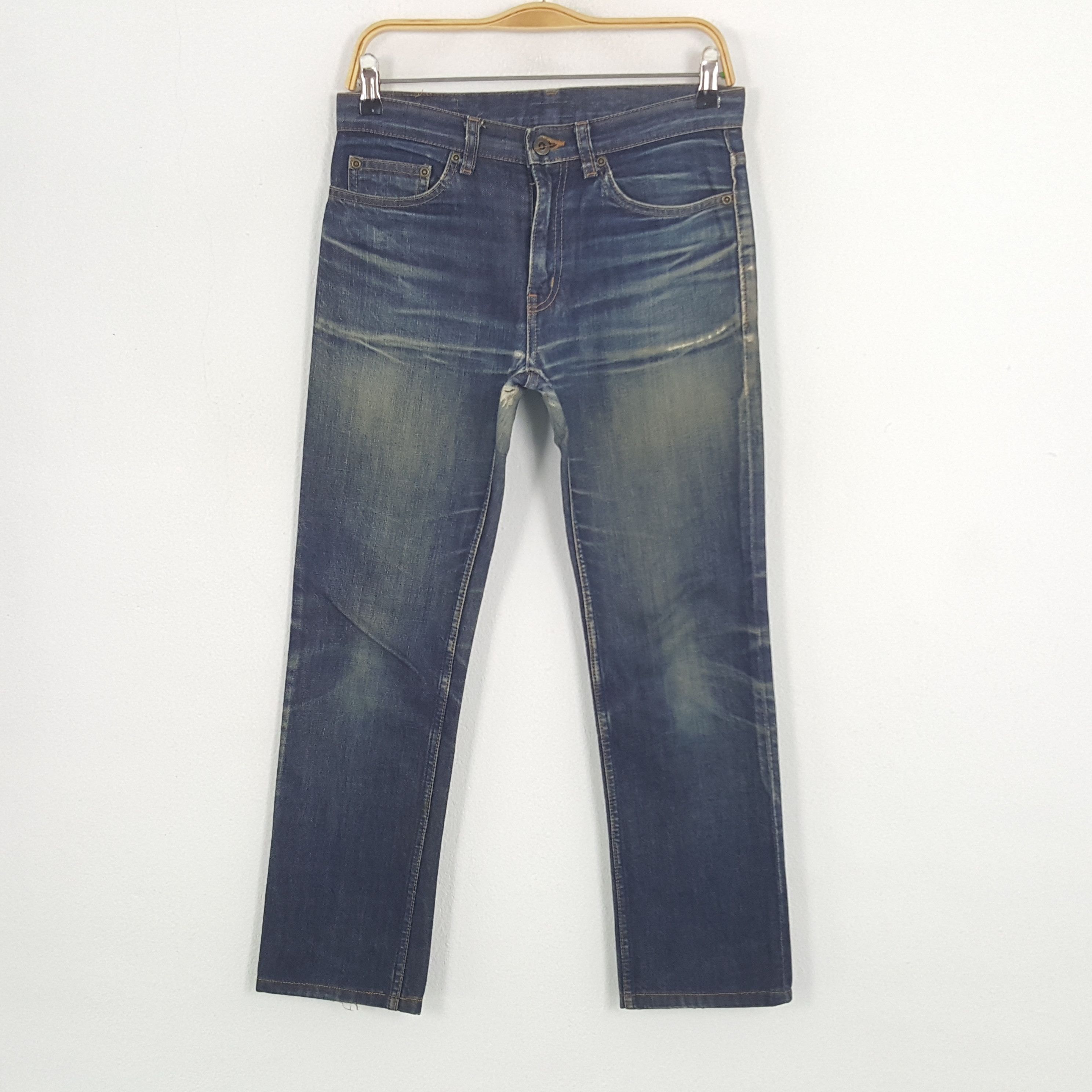 Hysteric Glamour × Vintage Vintage Hysteric Glamour Custom Art Logo Denim Jeans Size US 29 - 3 Thumbnail