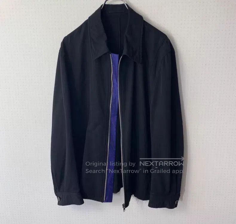 Comme des Garcons Comme Des Garcons Zippered jacket, black cropped outerwear Size US M / EU 48-50 / 2 - 2 Thumbnail