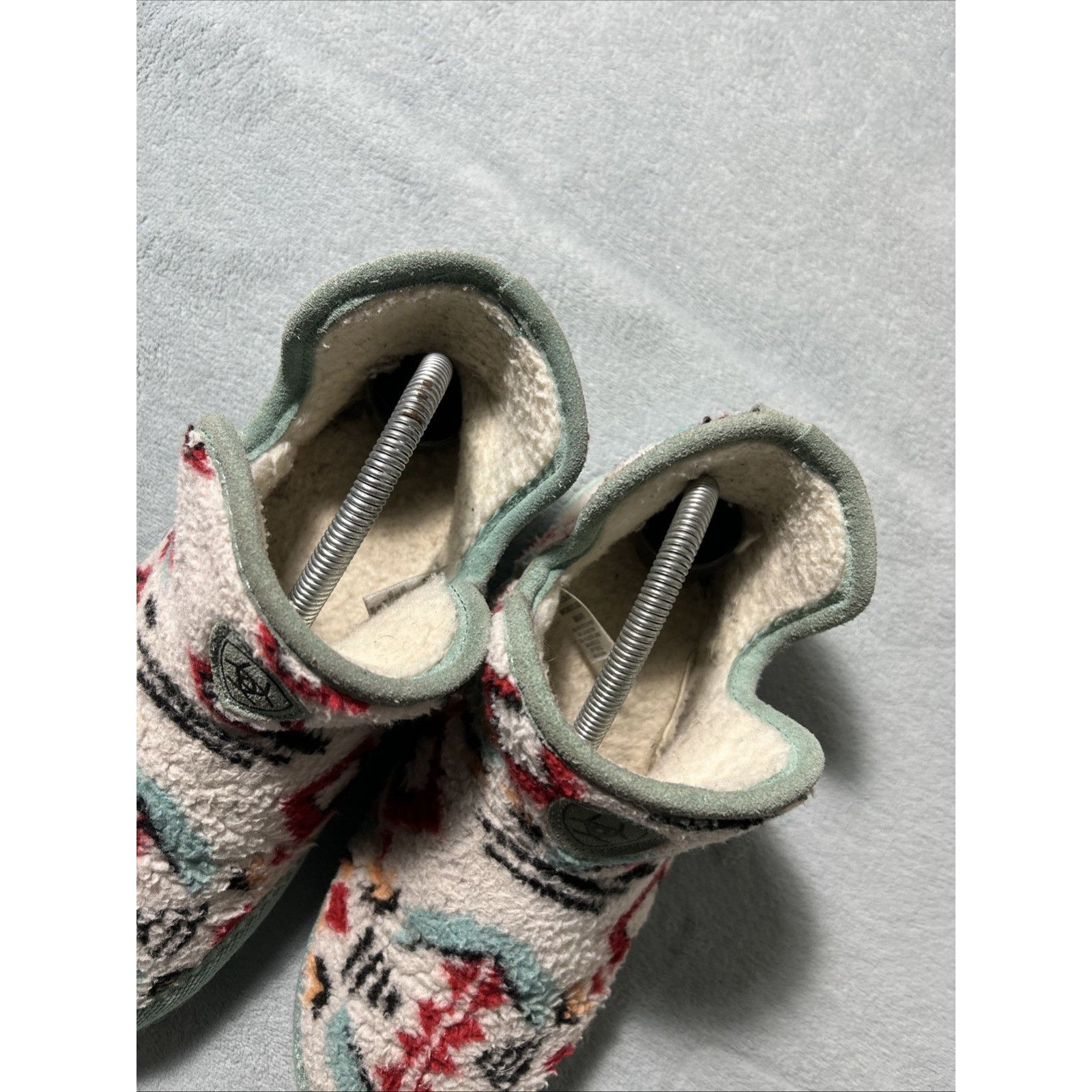 Ariat ARIAT Indian Aztec Women’s Small 6.5-7 Bootie Slipper Sherpa Size US 8 / IT 38 - 7 Thumbnail