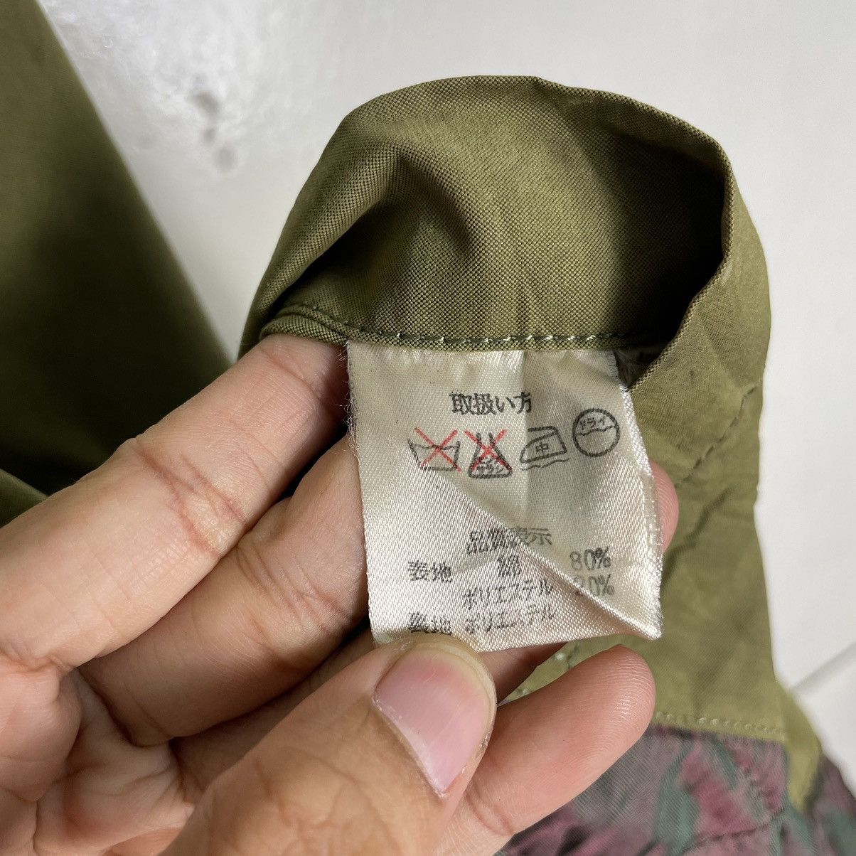 Japanese Brand × Vintage 💥 60s DOVER GREY ARMY GREEN LONG JACKET Size US L / EU 52-54 / 3 - 14 Thumbnail