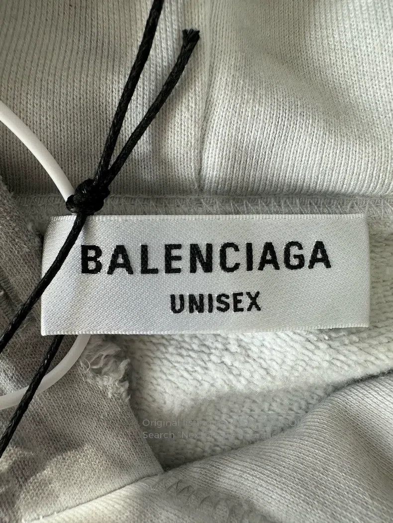 Balenciaga Balenciaga Colorful Letter Pattern Printed Hooded Long Sle Size S / US 4 / IT 40 - 4 Thumbnail