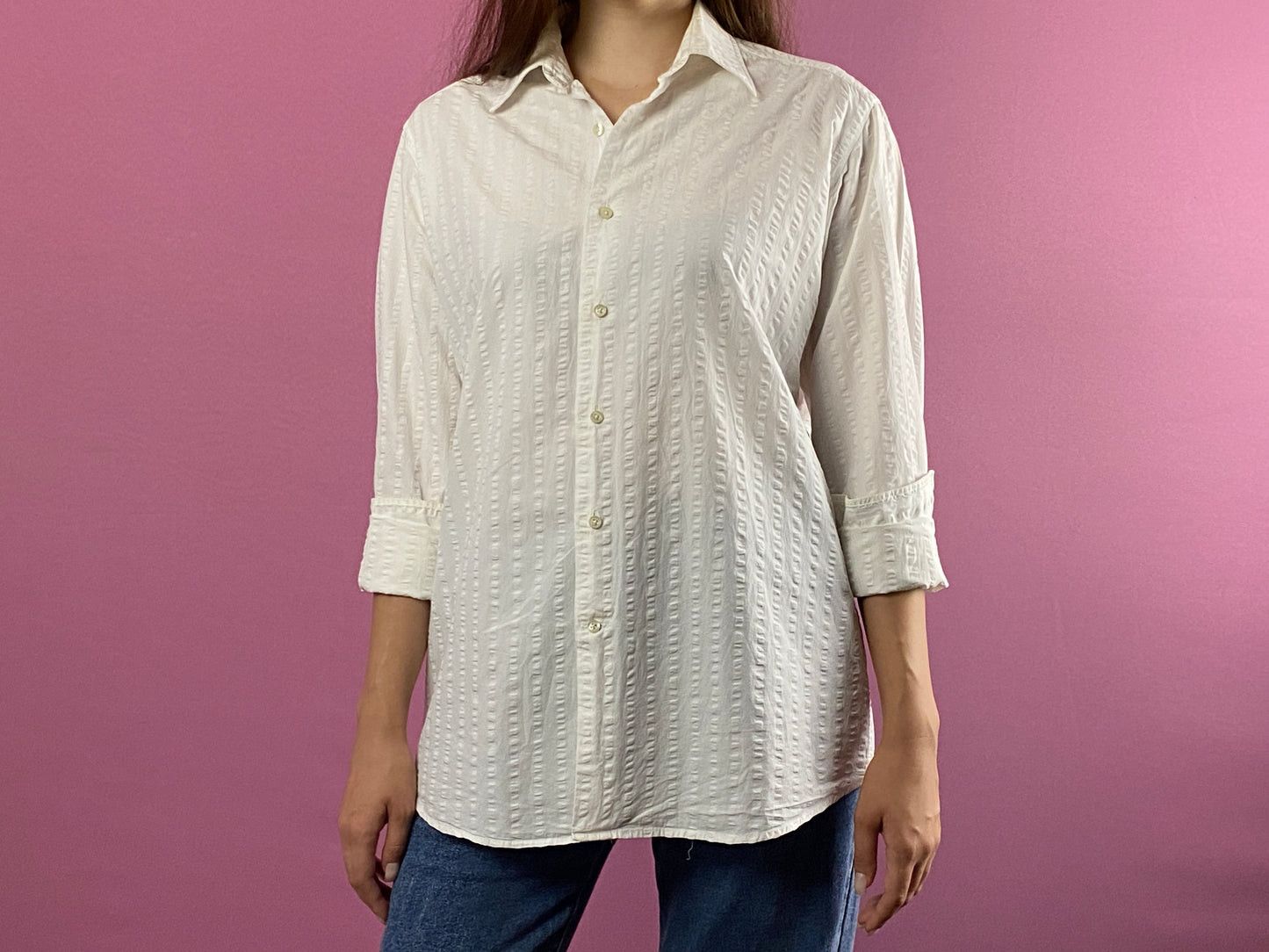 Designer × Vintage Lagerfeld Vintage Women's Shirt - M Size M / US 6-8 / IT 42-44 - 4 Thumbnail